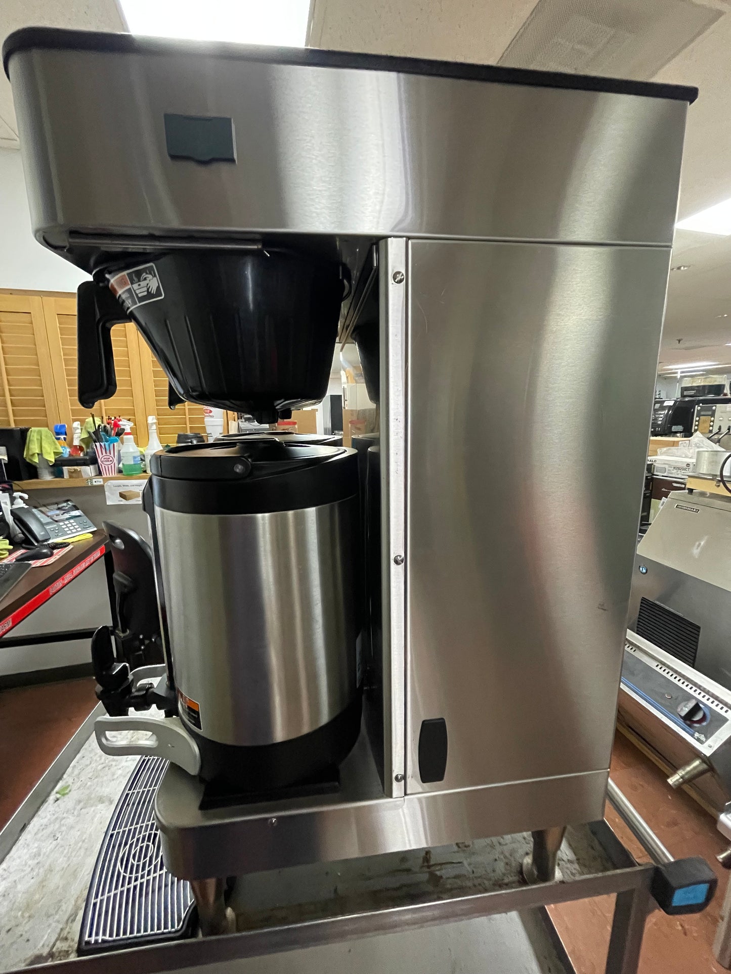 Used Bunn 51200.0100 ICB Infusion Series Stainless Twin Automatic Coffee Brewer 120/240V