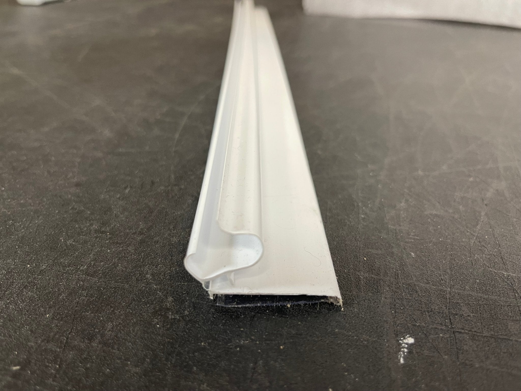 Used Freezer/Refrigerator Merchandiser Wire Shelf Retail Price Tag Holder - Falcon Restaurant Supply - 3