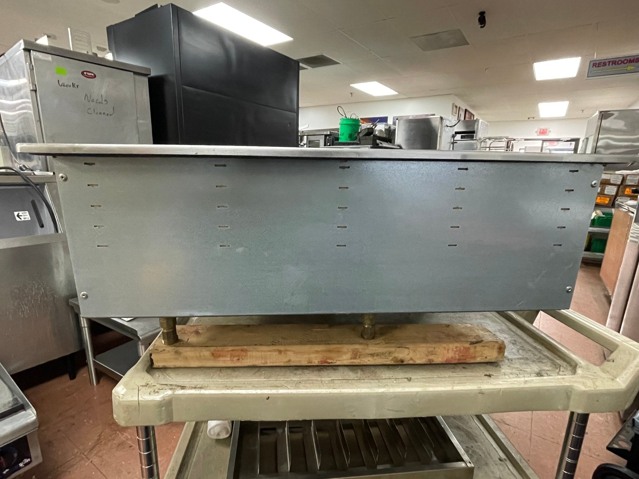 Used Vollrath 36399 Modular Drop In Two Compartment Hot Food Well with Drain 120V - Falcon Restaurant Supply - 6