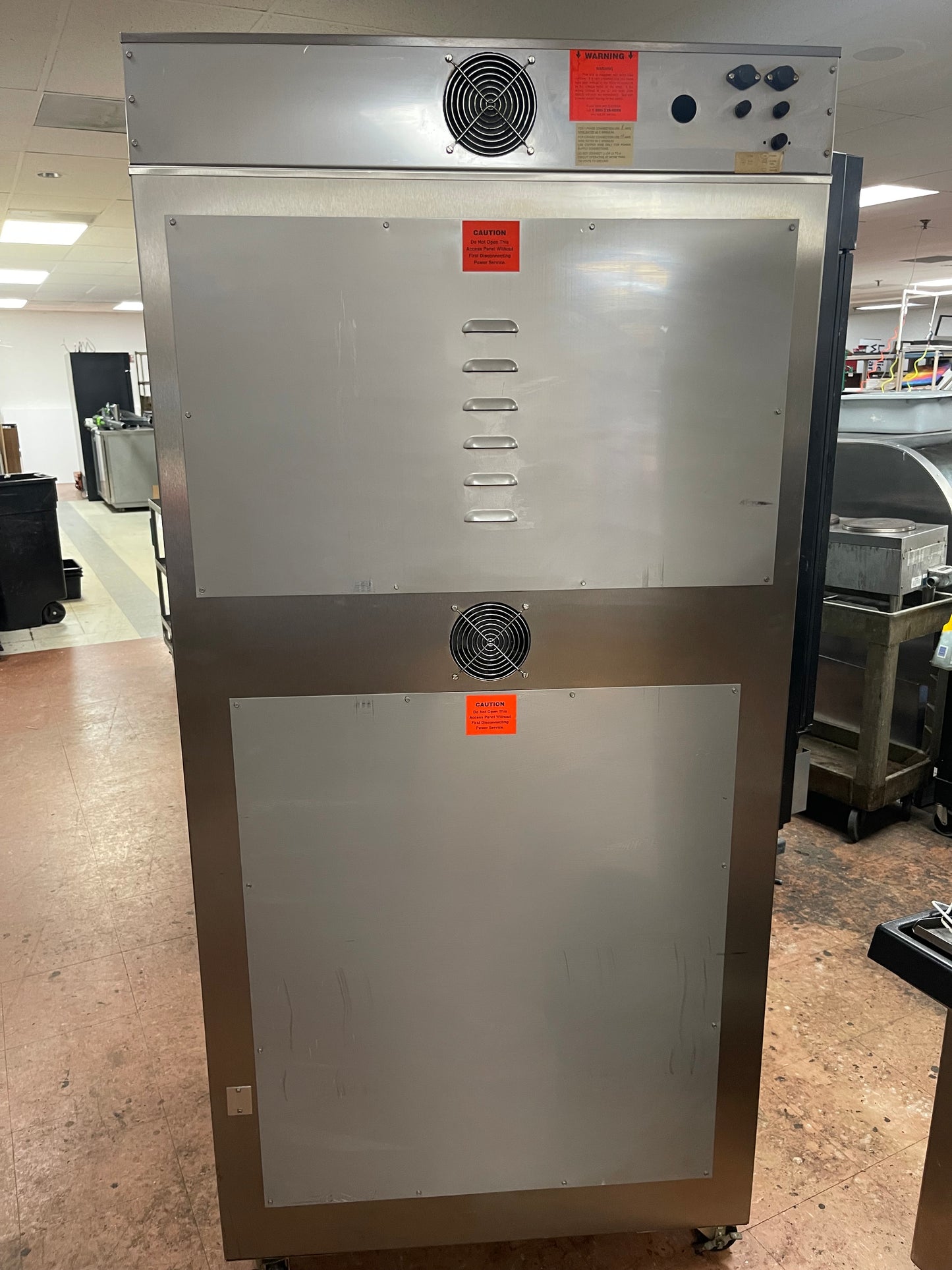 Used NU-VU  Double Deck Electric Oven Humidified Proofer Combo 208V 3Ph