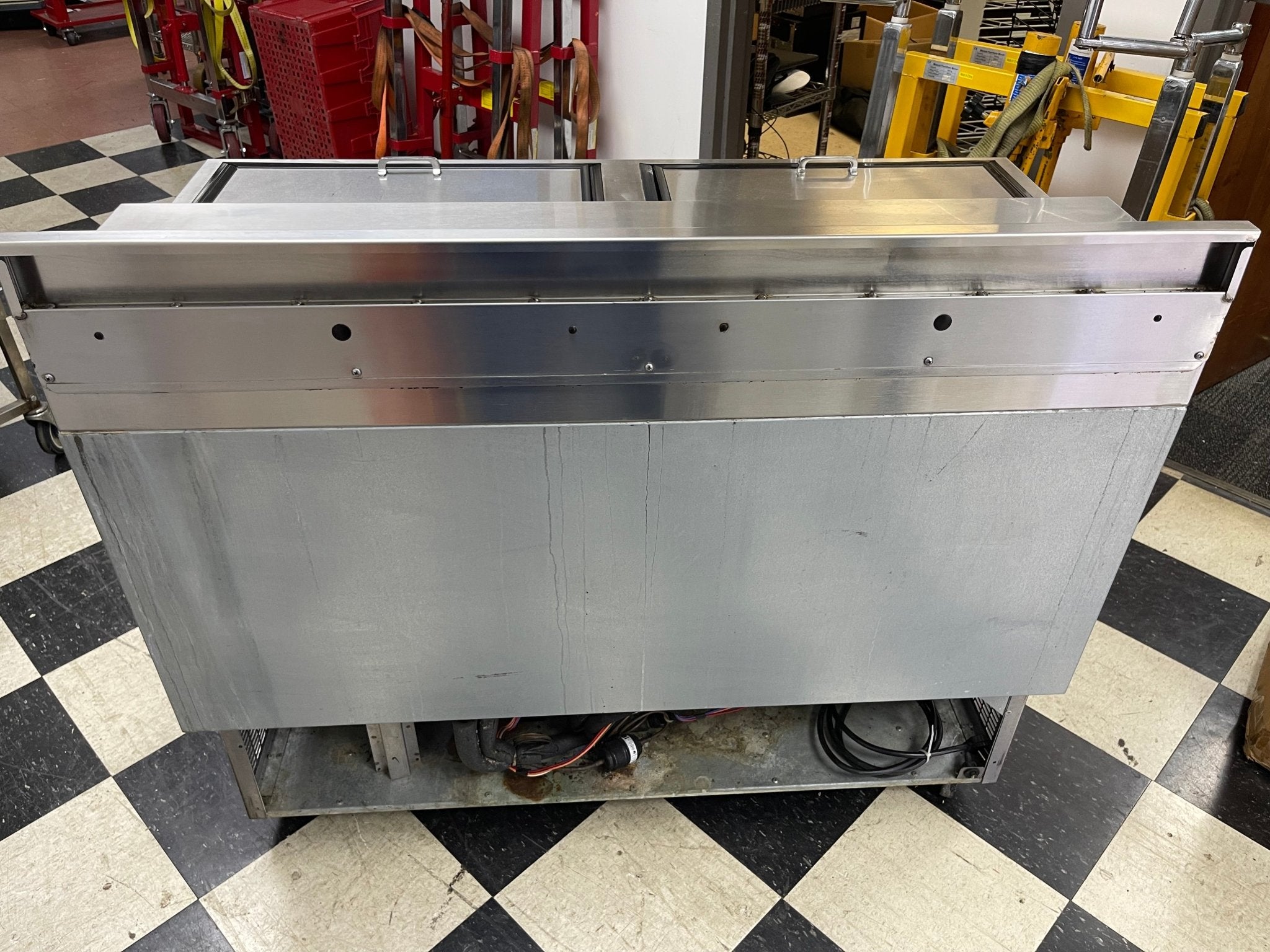 Used Glastender MF48 - SF2 Under bar Commercial Glass/Mug Froster 48"W X 24"D 120V - Falcon Restaurant Supply - 9
