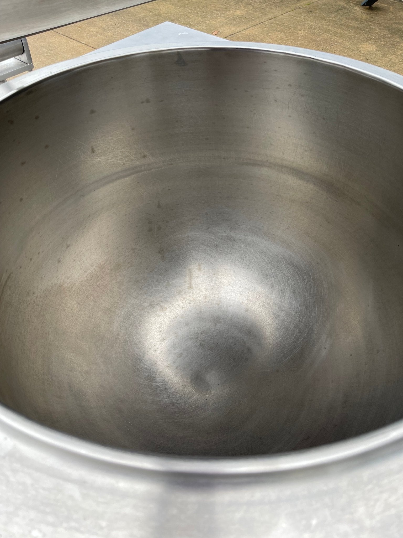 Used Vulcan VGLT - 40 NG Stainless 40 Gallon Jacketed Tilting Steam Kettle 100,000BTU - Falcon Restaurant Supply - 9