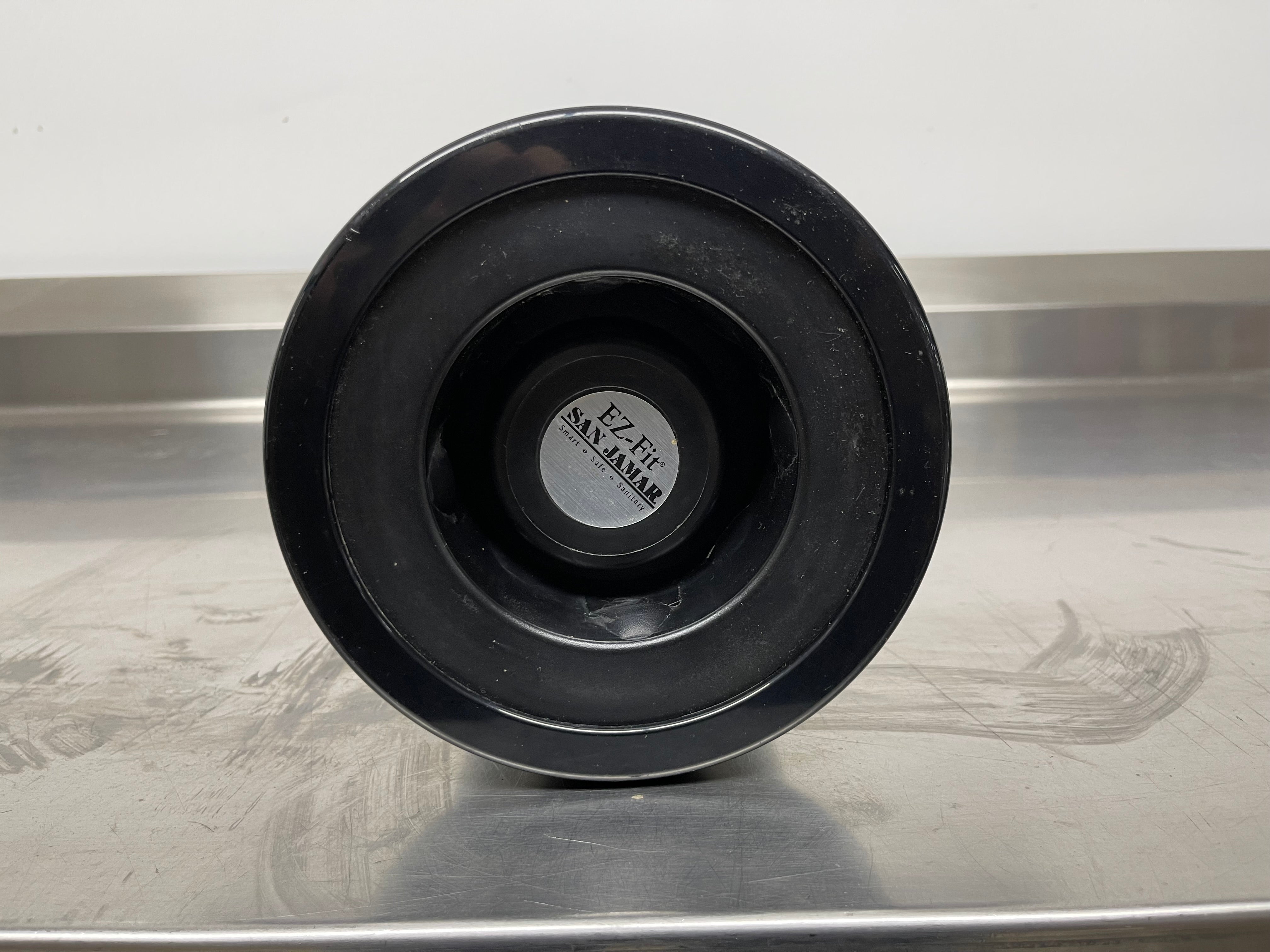 Used San Jamar C2410C18 Commercial Cup Sleeve Dispenser, Drop In with 16oz/21oz insert