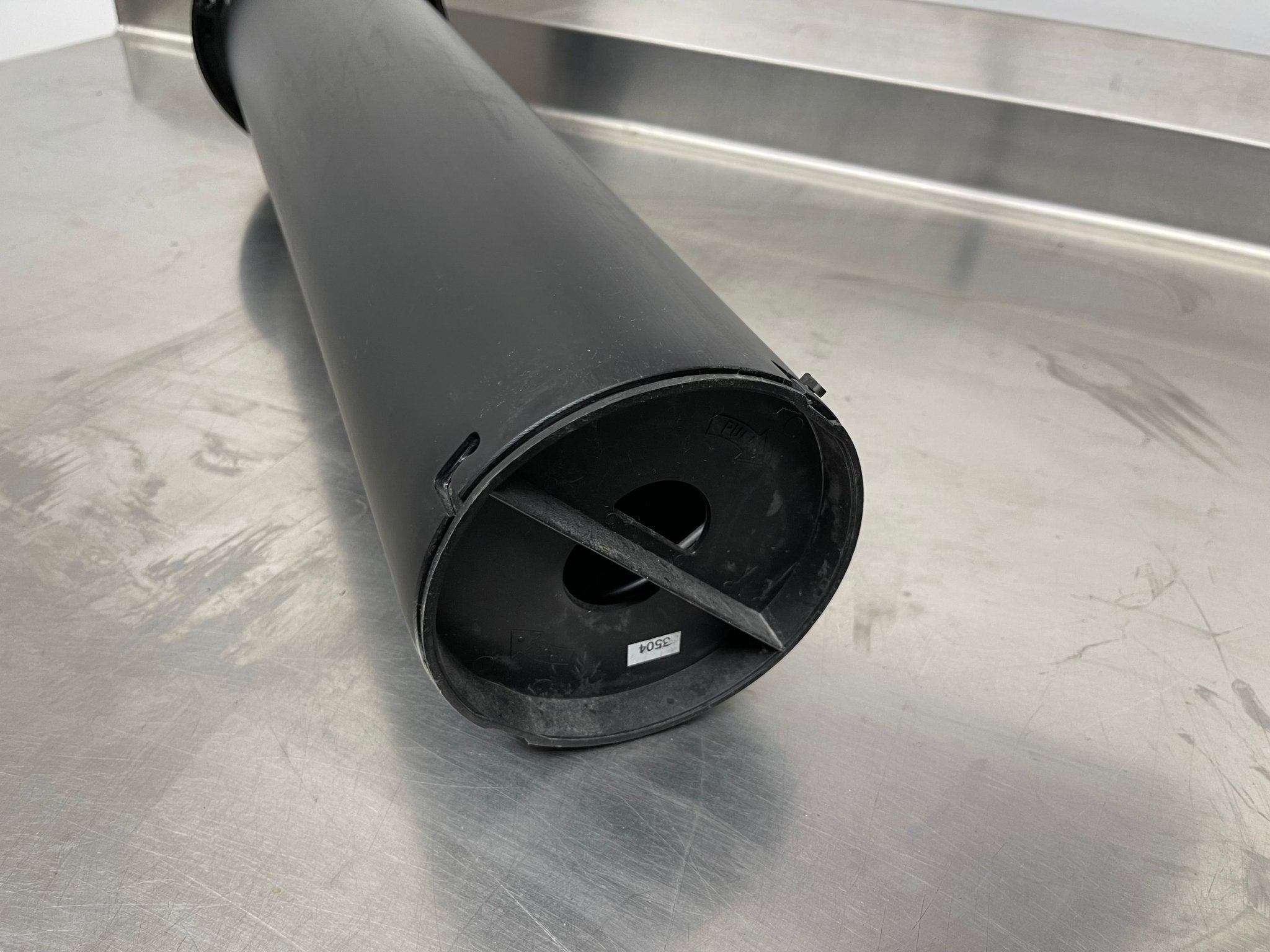 Used San Jamar C2410C18 Commercial Cup Sleeve Dispenser, Drop In with 16oz/21oz insert - Falcon Restaurant Supply - 5