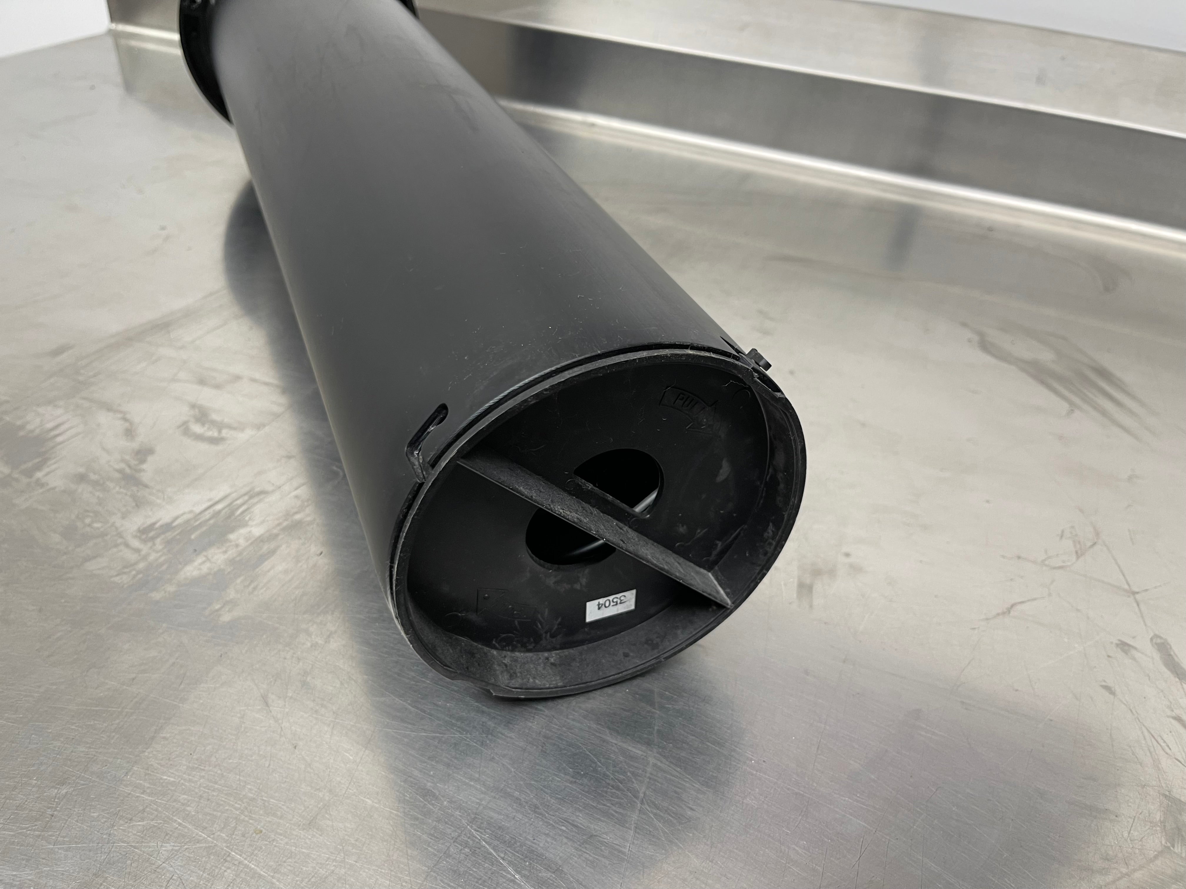 Used San Jamar C2410C18 Commercial Cup Sleeve Dispenser, Drop In with 16oz/21oz insert