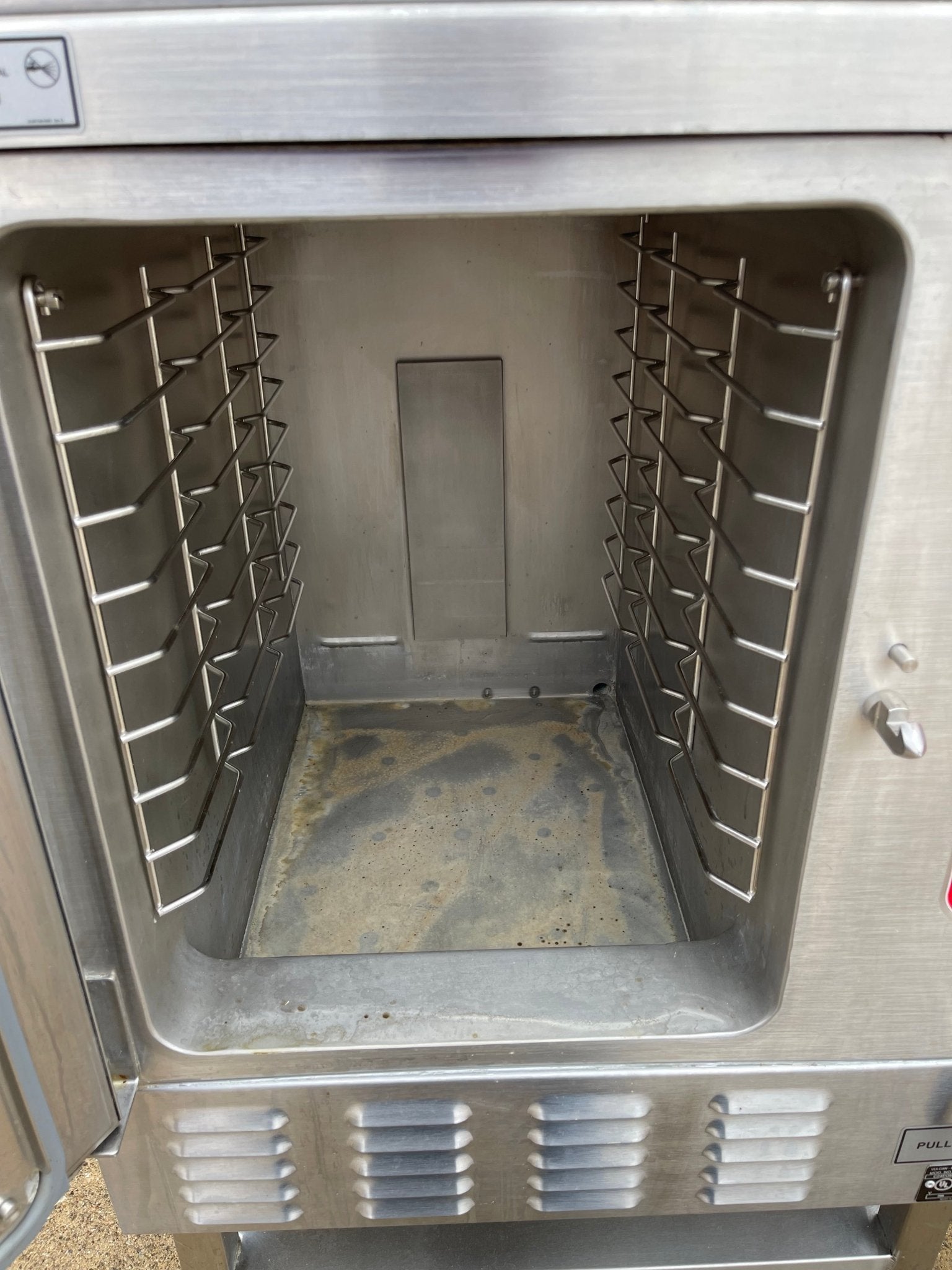 Used Vulcan C24EO5 Boilerless/Connectionless Double Steamer Oven Stack - 208V, 12 kW - Falcon Restaurant Supply - 3