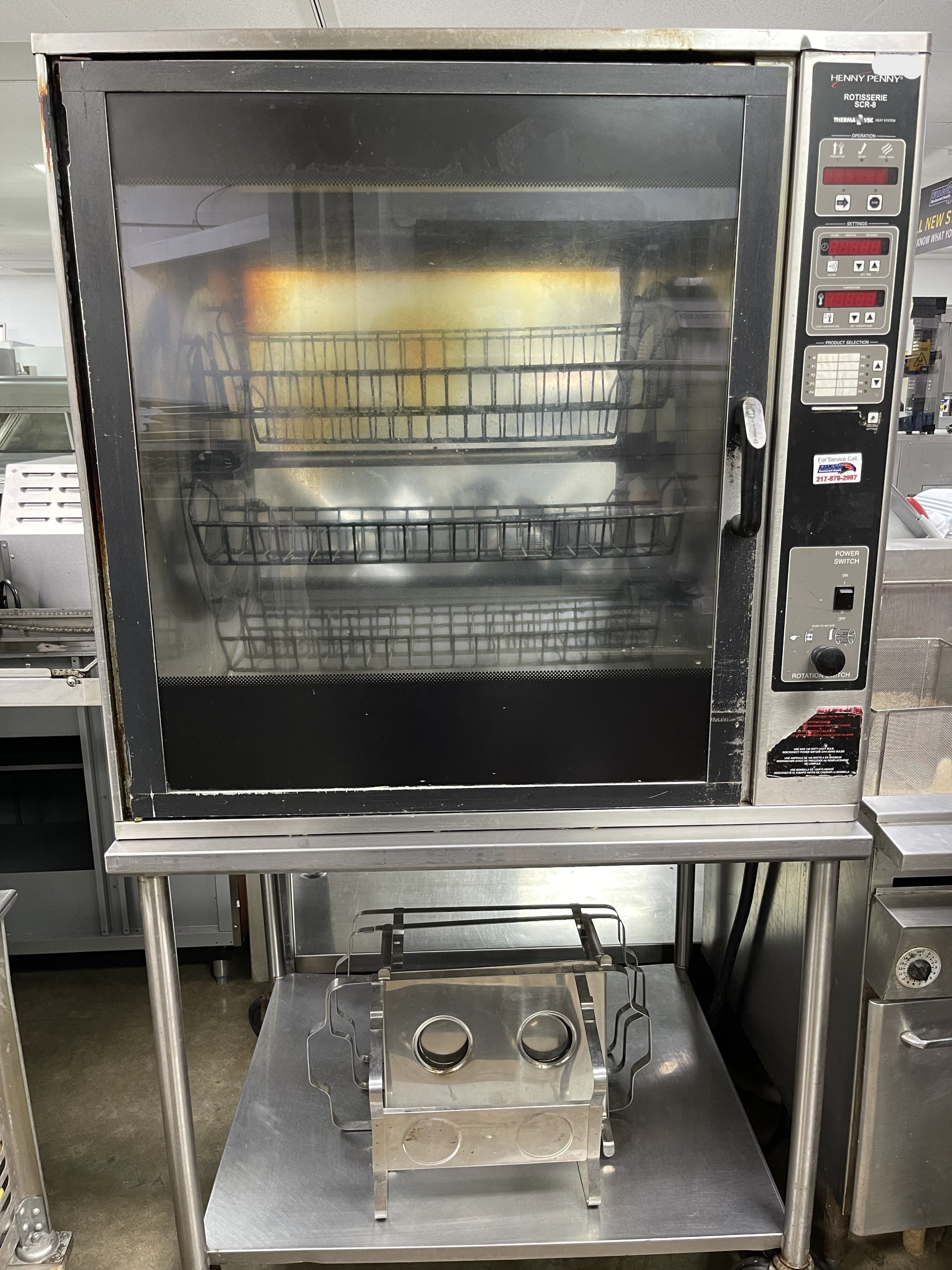 AR-7T Electric Countertop Rotisserie Oven