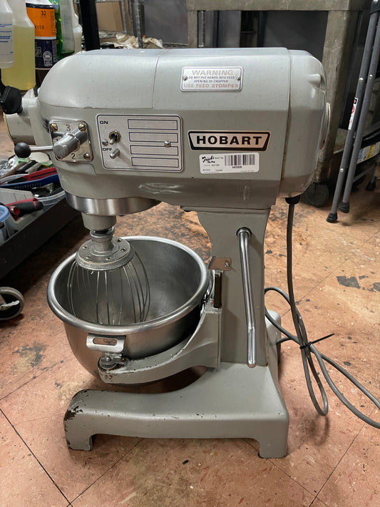 Used Hobart A120 Stand Mixer with Whisk and Bowl 12qt 120V