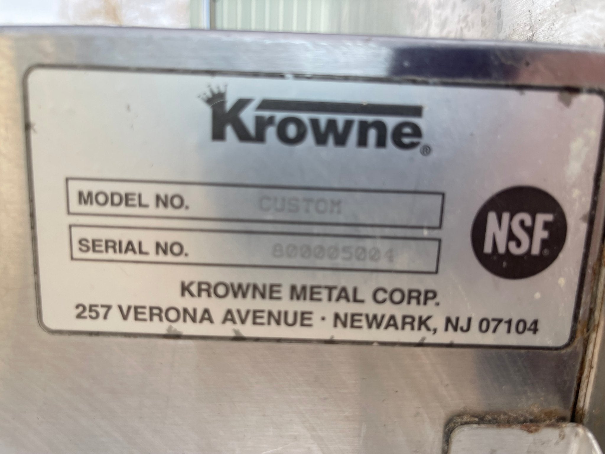 Used Krowne Custom Stainless Cocktail/Drink Station with Sink, Ice Bin and 2 Soda Guns - SS279 - Falcon Restaurant Supply - 12