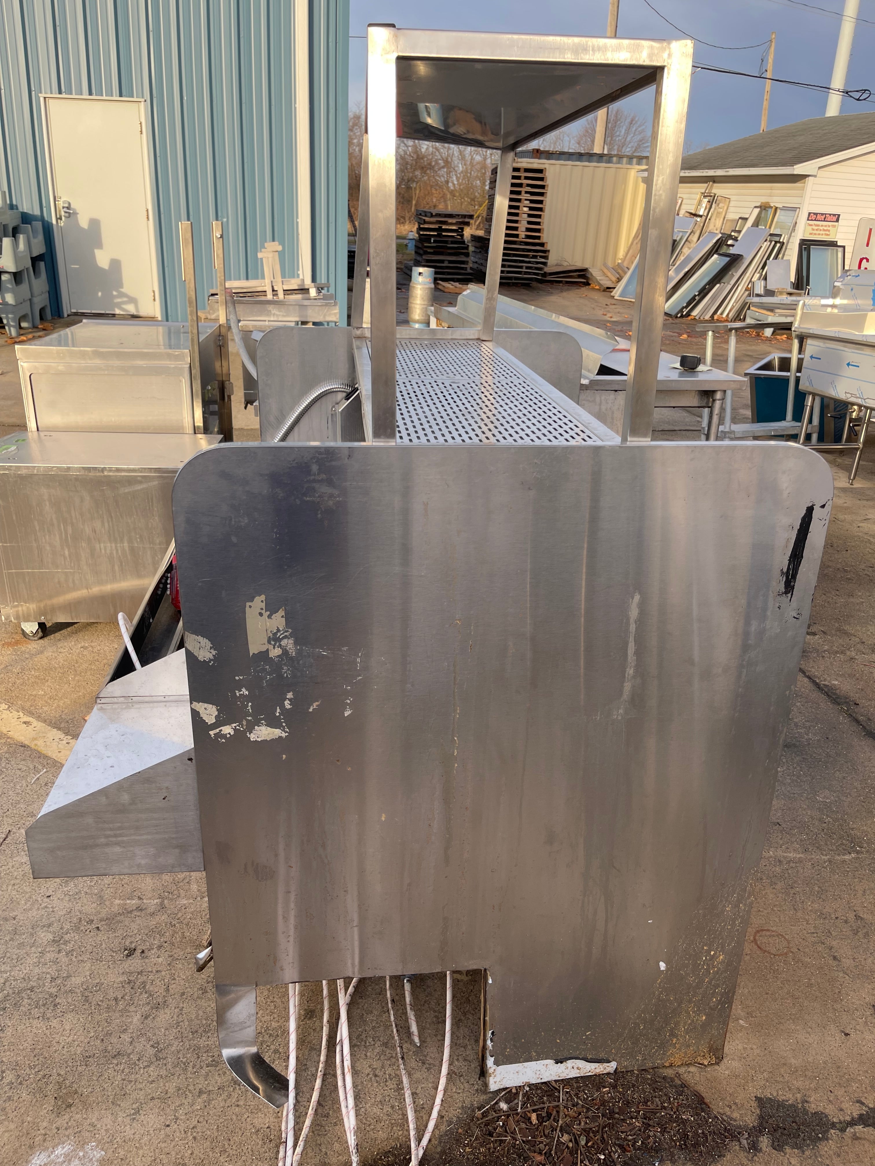 Used Krowne Custom Stainless Cocktail/Drink Station with Sink, Ice Bin and 2 Soda Guns - SS279