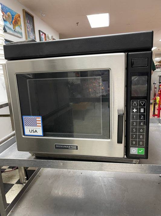 Used Amana Menumaster MRC22S2 Commercial Microwave 2200 Watt with Screen 220V