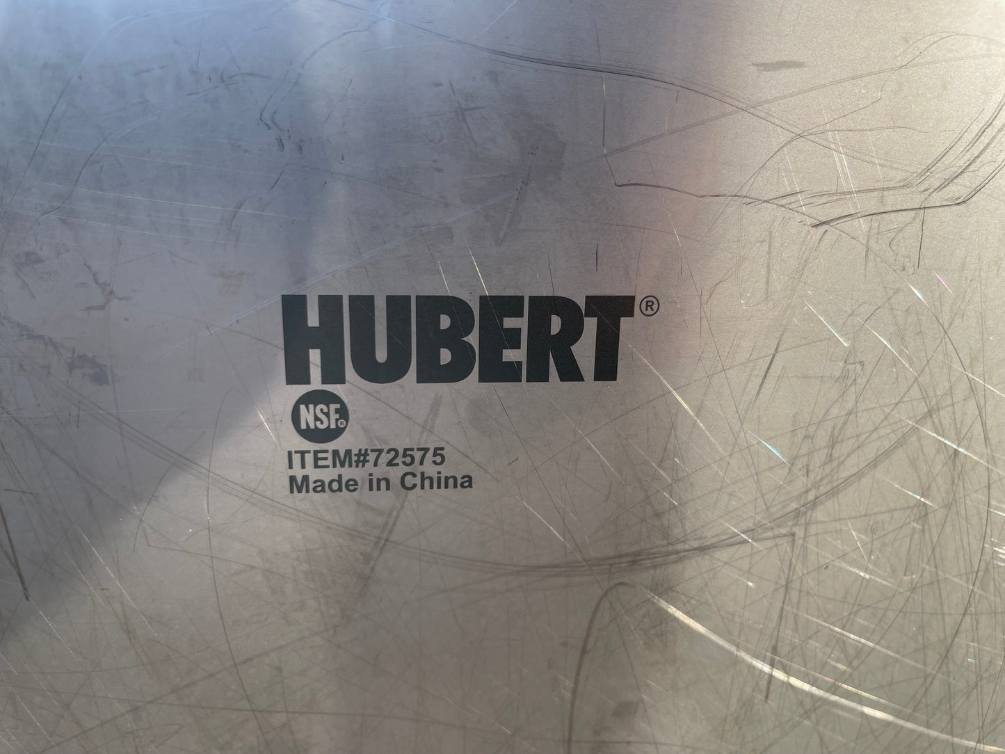 New Hubert 48" Stainless Steel Tabletop Ice Bin Display Merchandiser - SS282