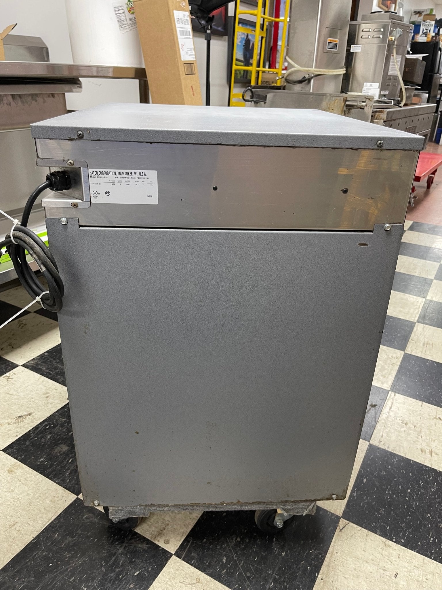 Used Hatco FSHC - 7 - 1 Flav - R - Savor Humidified Heated Holding Warmer Cabinet 120v - Falcon Restaurant Supply - 8