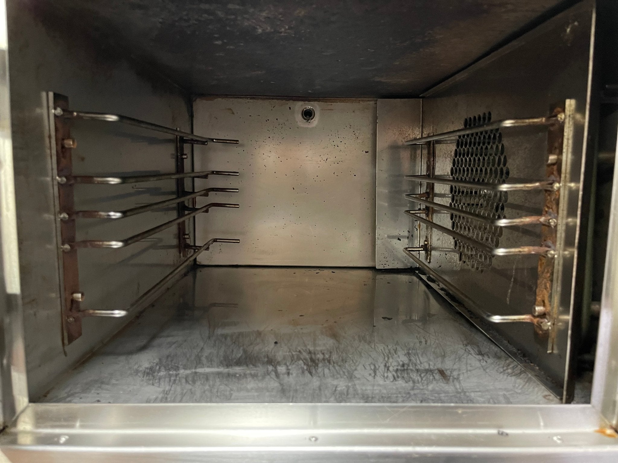 Used NU - VU XO - 1 Half - Size Stainless Countertop Convection Steam Oven 120v - Falcon Restaurant Supply - 3