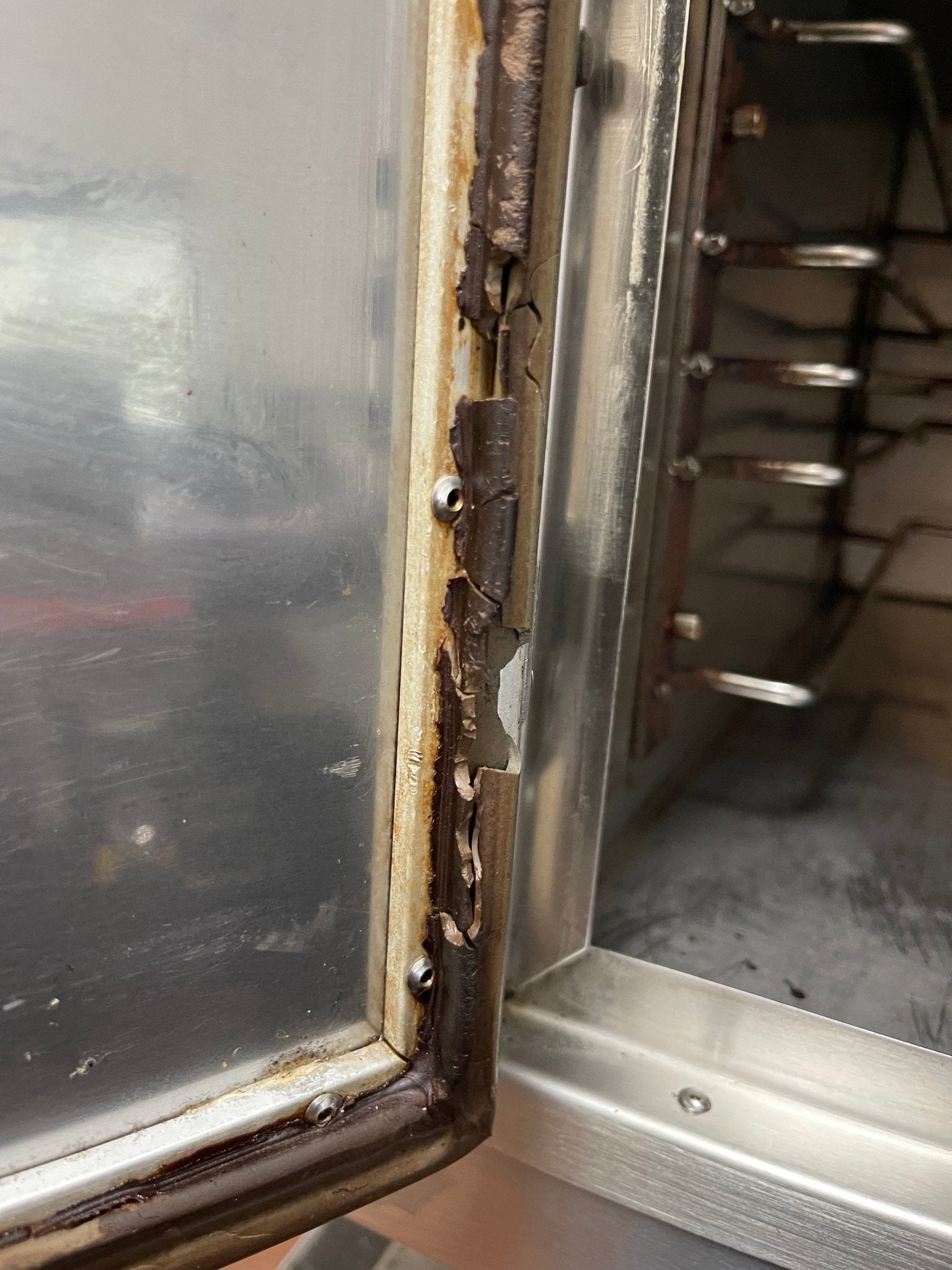 Used NU - VU XO - 1 Half - Size Stainless Countertop Convection Steam Oven 120v - Falcon Restaurant Supply - 4