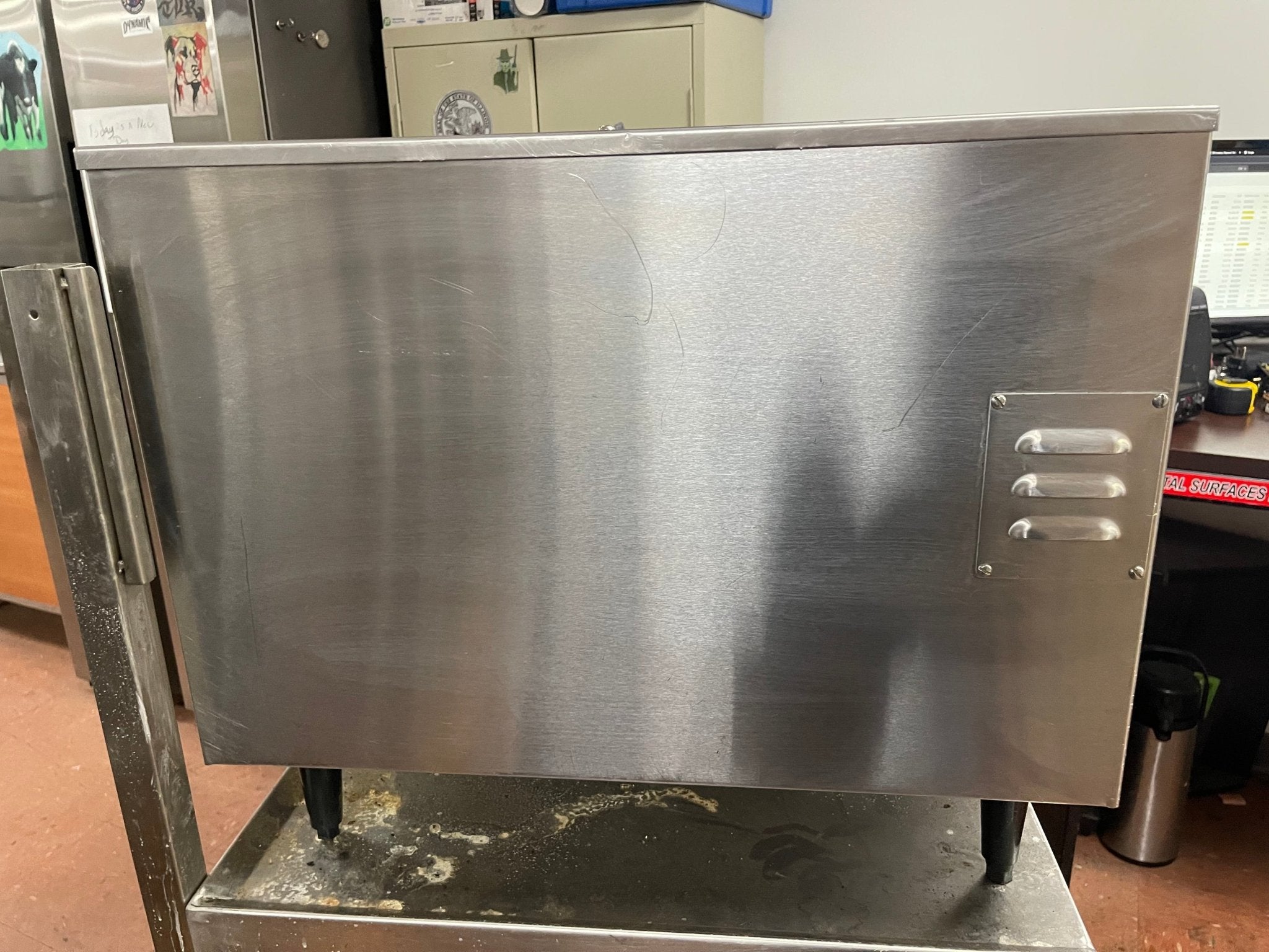 Used NU - VU XO - 1 Half - Size Stainless Countertop Convection Steam Oven 120v - Falcon Restaurant Supply - 5