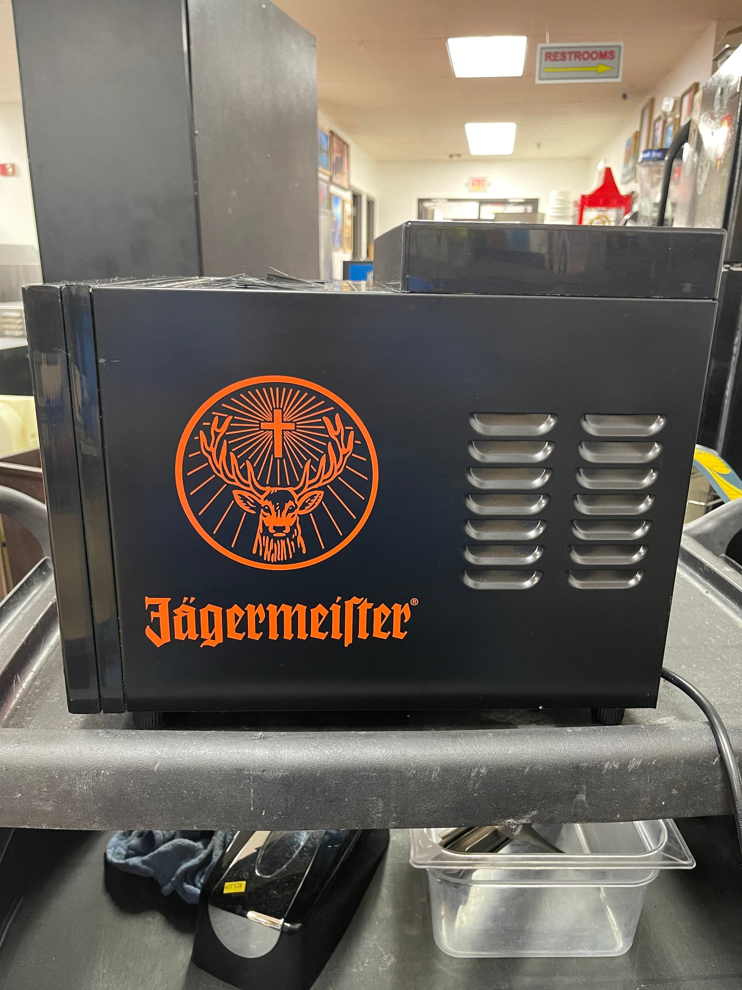 Used Jagermeister Speed Pour Shot Freezer 2 Bottle Commercial Bar 120V - Shir