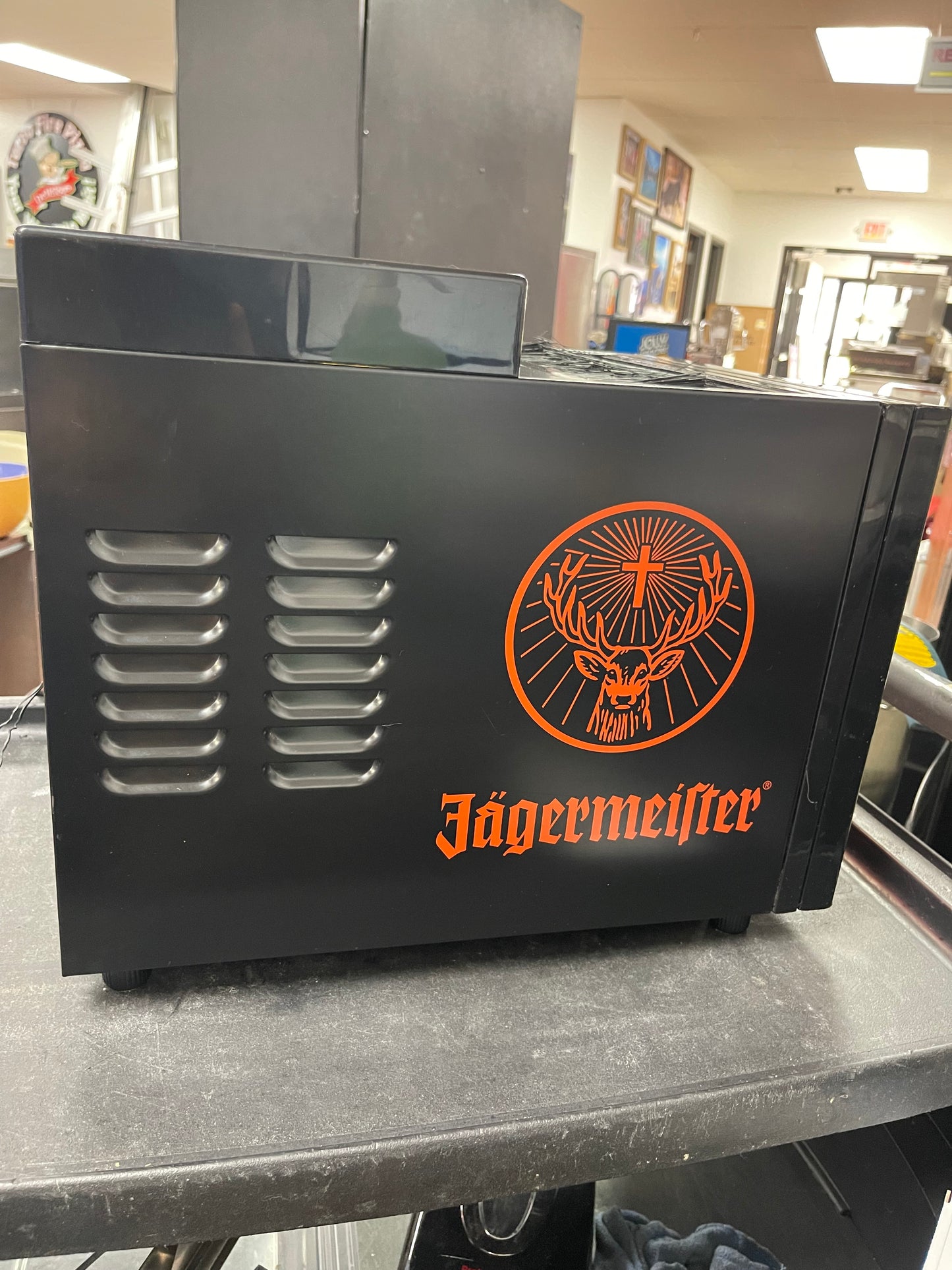 Used Jagermeister Speed Pour Shot Freezer 2 Bottle Commercial Bar 120V - Shir