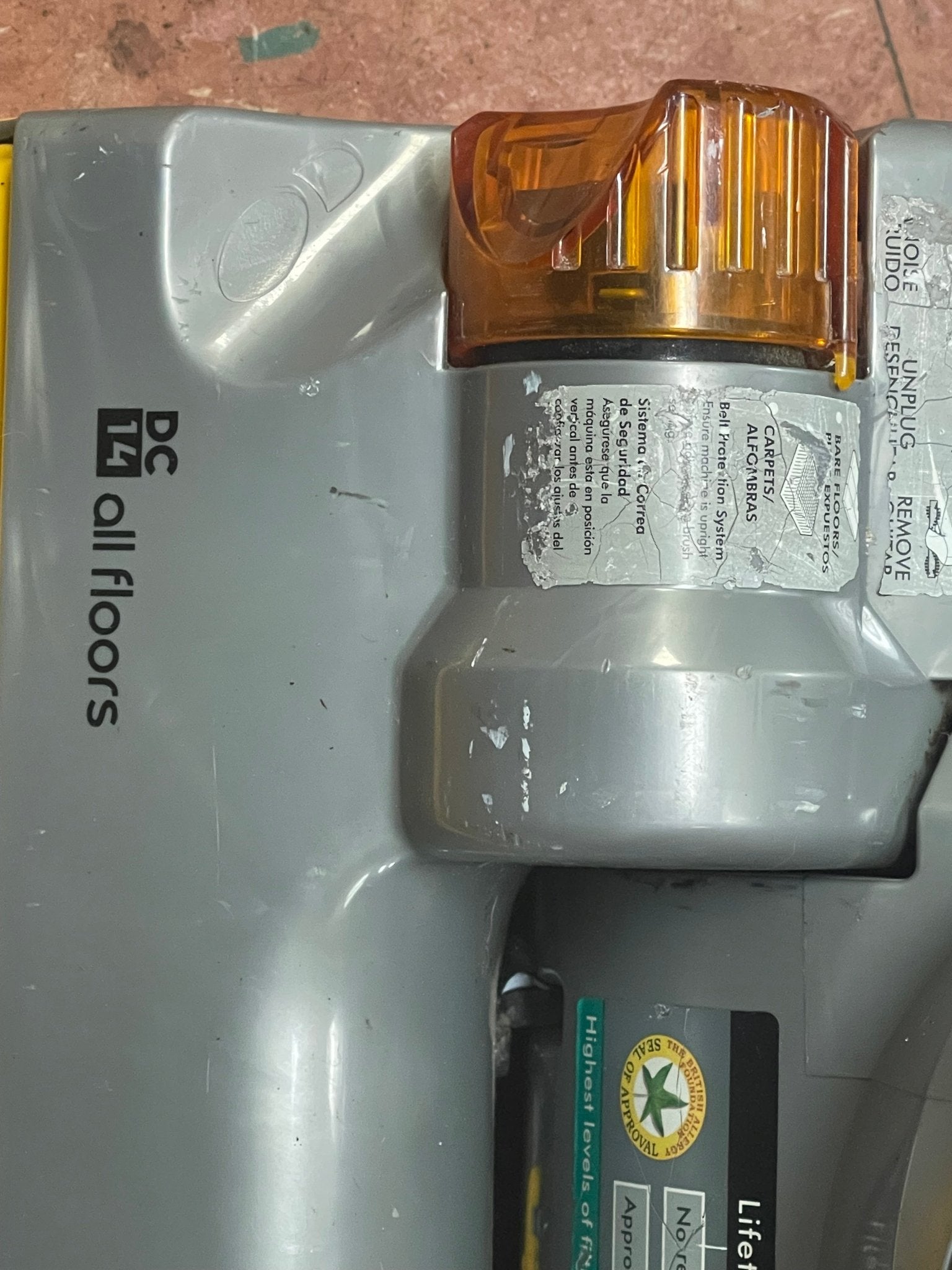 Used Dyson Dc14 All Floors Upright Bagless Vacuum Cleaner - Falcon Restaurant Supply - 3