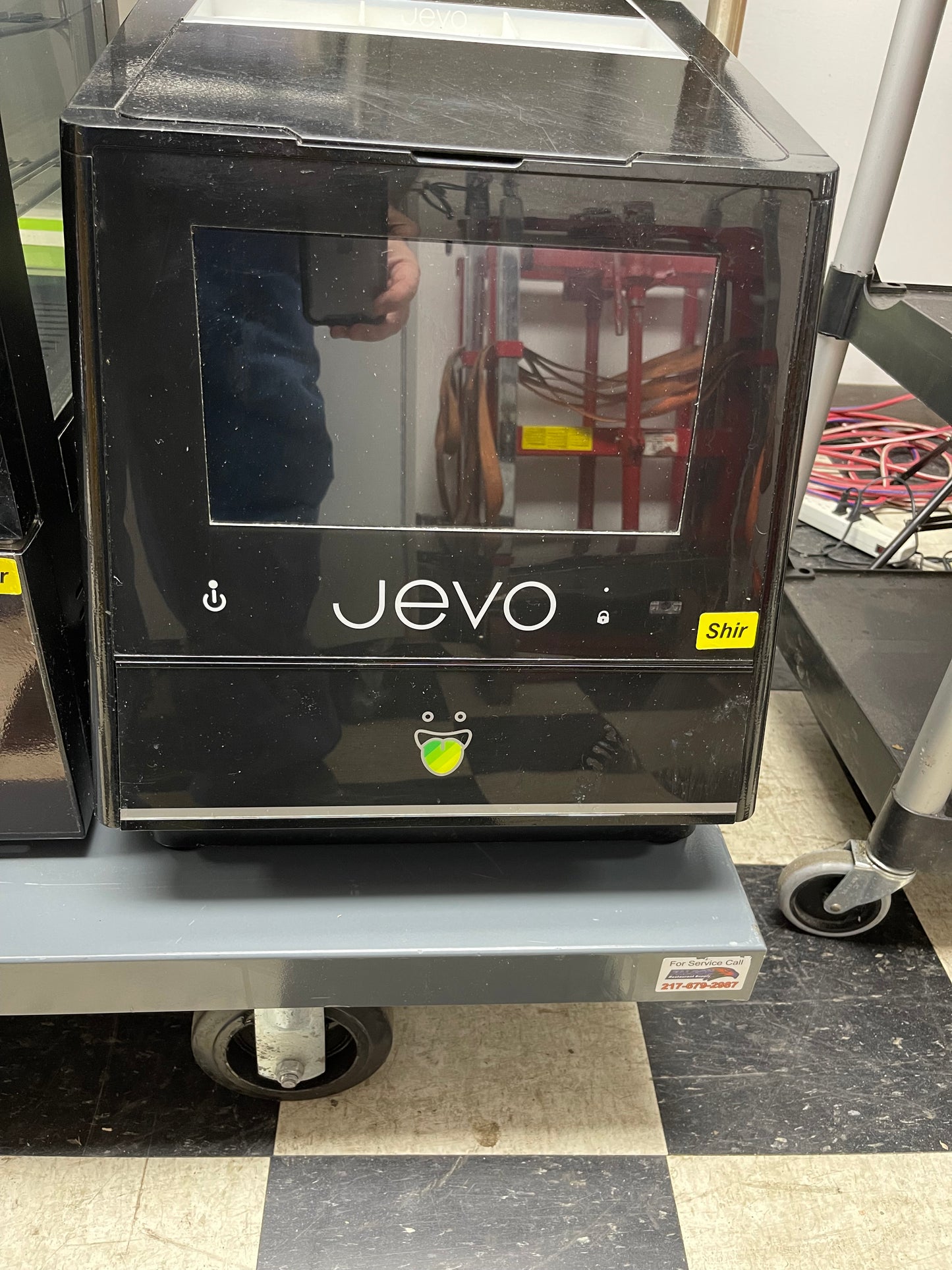 Used JEVO Commercial Automatic Jello Shot Bar Machine, Cooler and Accessories -Shir