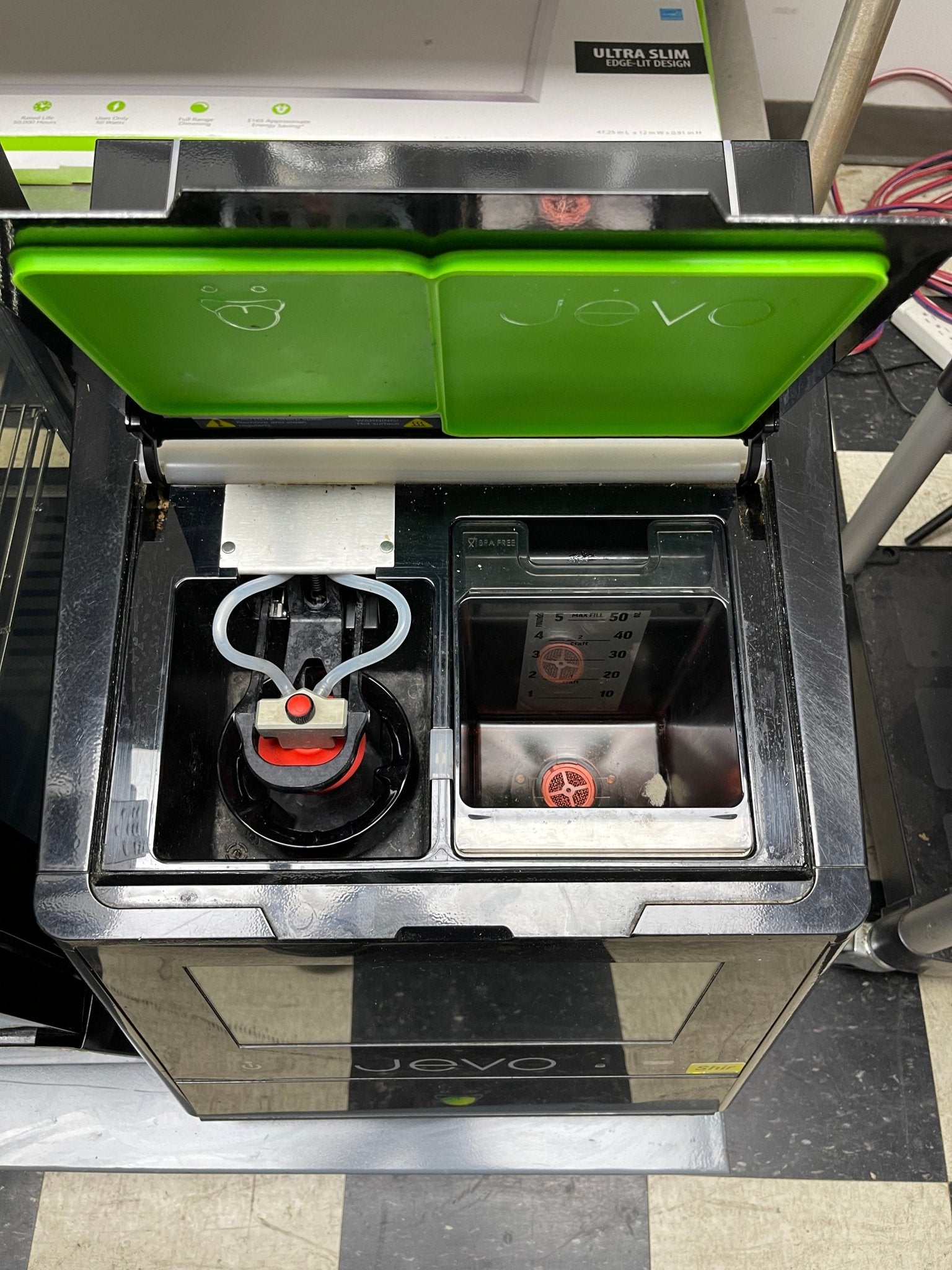 Used JEVO Commercial Automatic Jello Shot Bar Machine, Cooler and Accessories - Shir - Falcon Restaurant Supply - 4