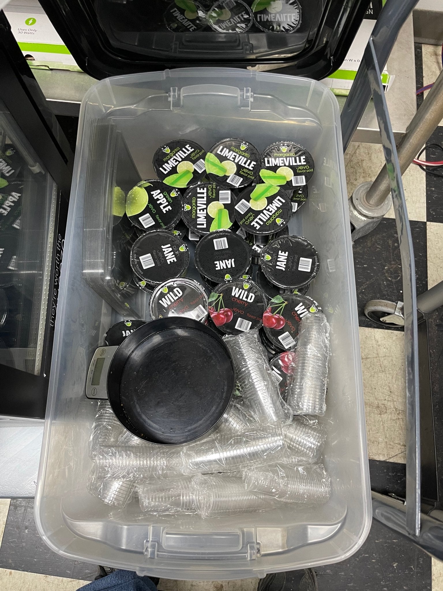 Used JEVO Commercial Automatic Jello Shot Bar Machine, Cooler and Accessories - Shir - Falcon Restaurant Supply - 15