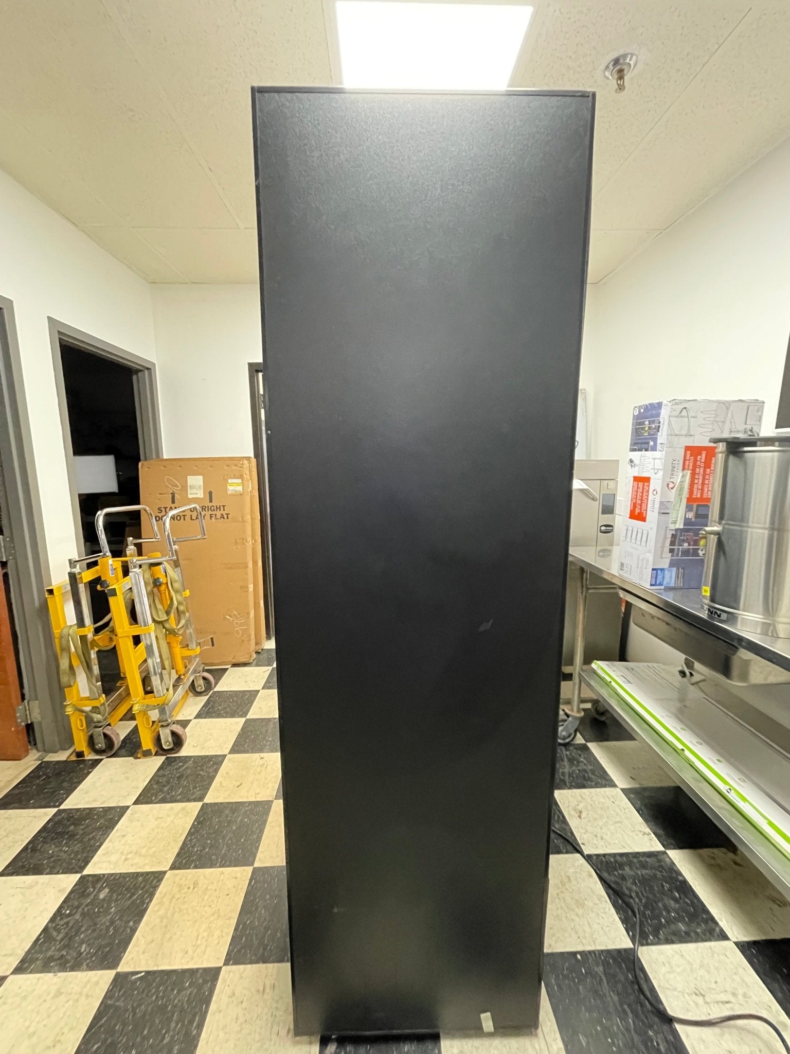 Used Oasis Refrigerated Self - Service Commercial Air Curtain Display Case with Door 120V - Falcon Restaurant Supply - 7