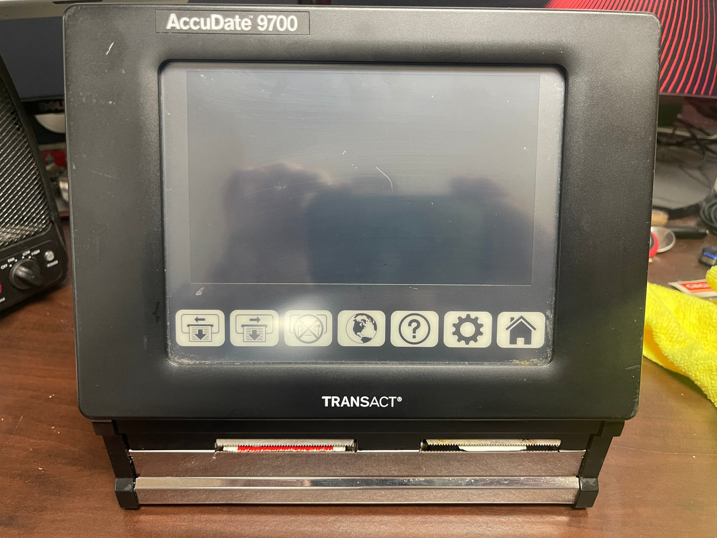 Used Transact AccuDate 9700 Touch Screen Thermal Food Label Printer