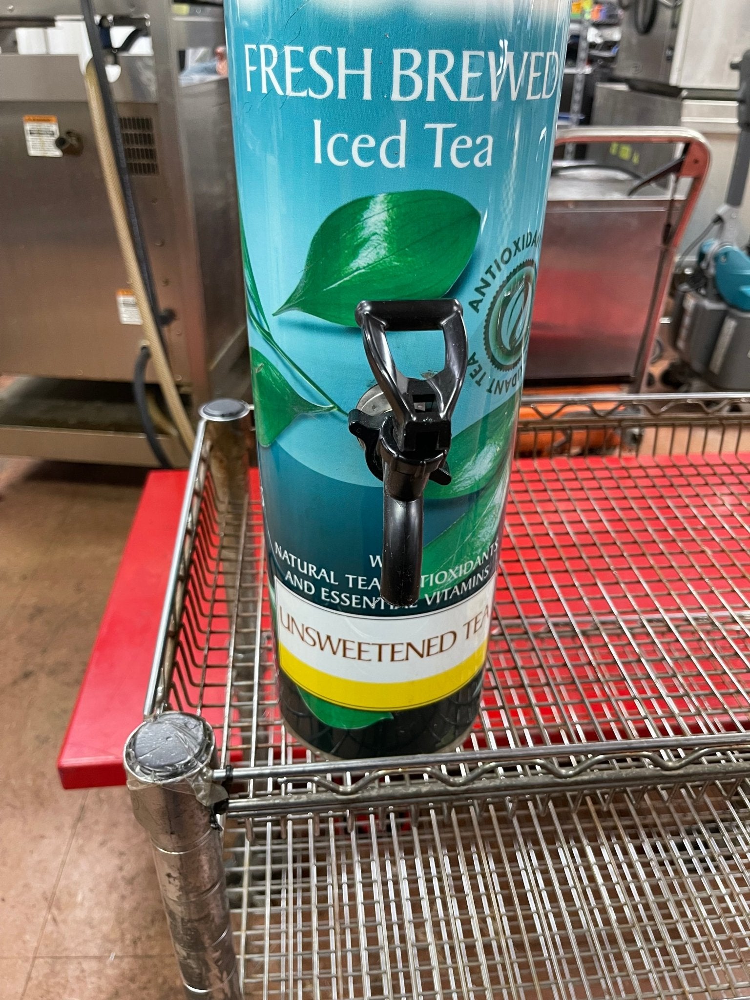 Used Bunn TDO 36700 3.5 Gallon Narrow Commercial Iced Tea Dispenser - Shir - Falcon Restaurant Supply - 3