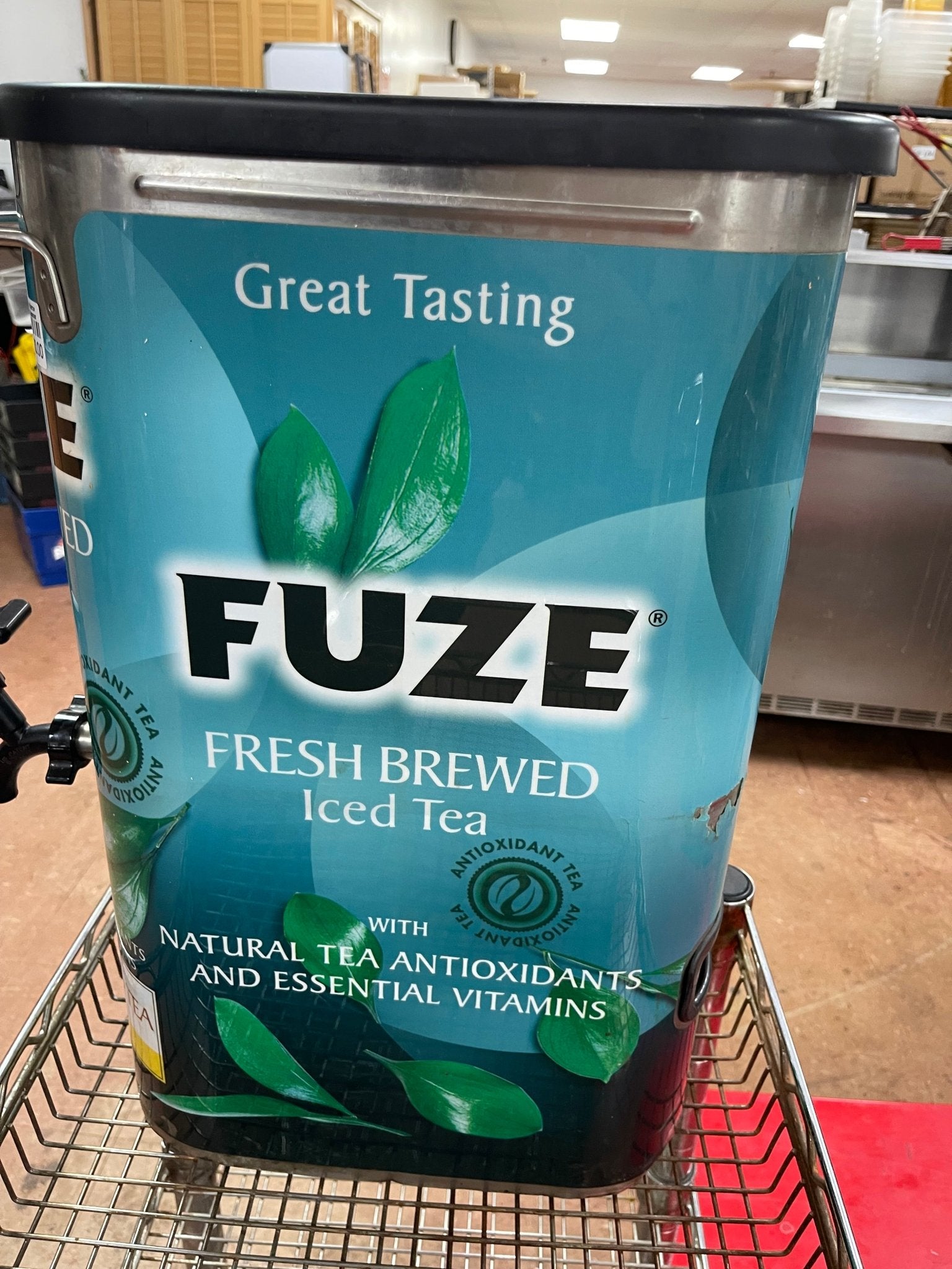 Used Bunn TDO 36700 3.5 Gallon Narrow Commercial Iced Tea Dispenser - Shir - Falcon Restaurant Supply - 6