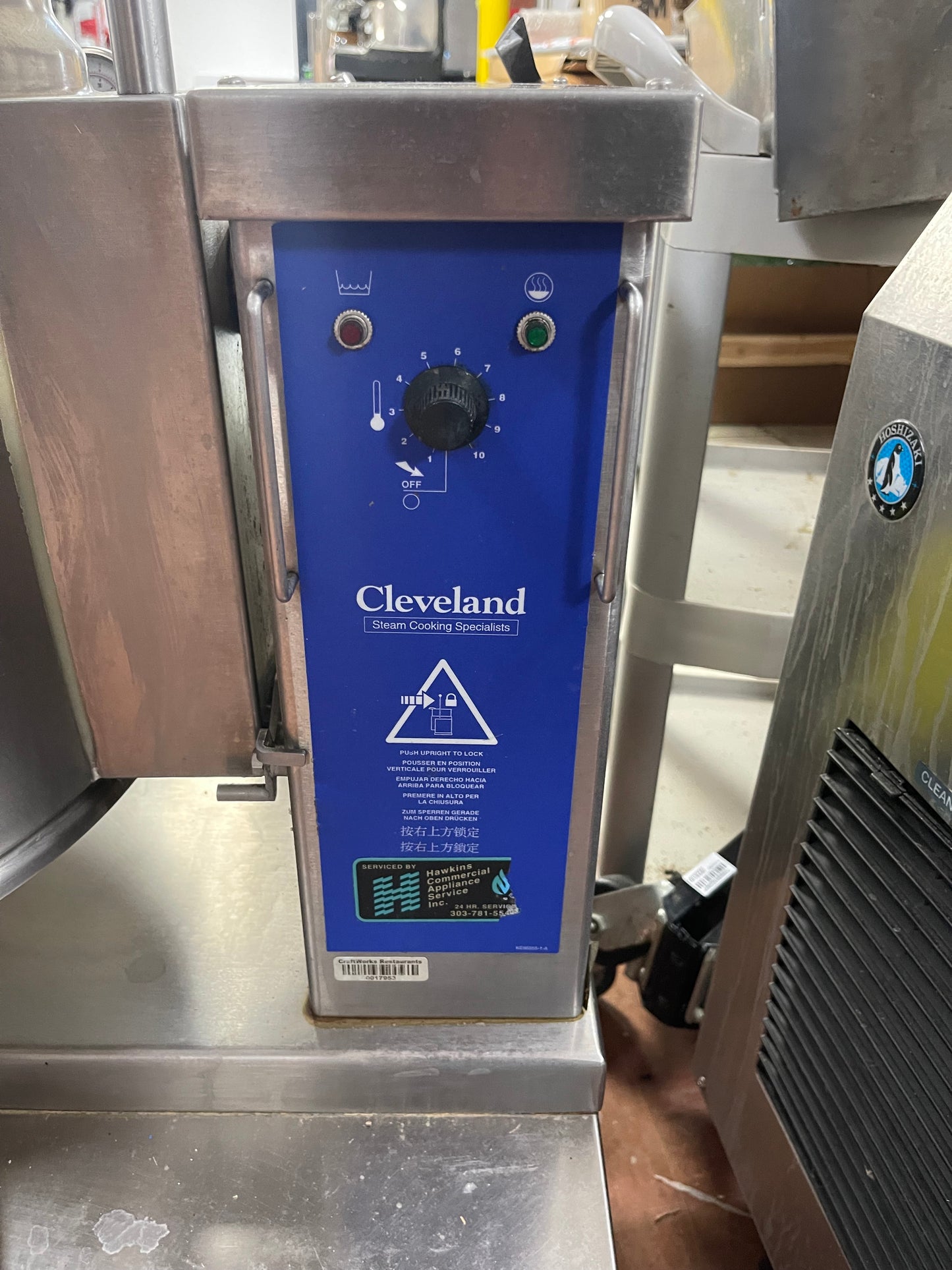 Used Cleveland KET-12-T 12 Gallon Tilting 2/3 Steam Jacketed Electric Kettle 208V 3Phase