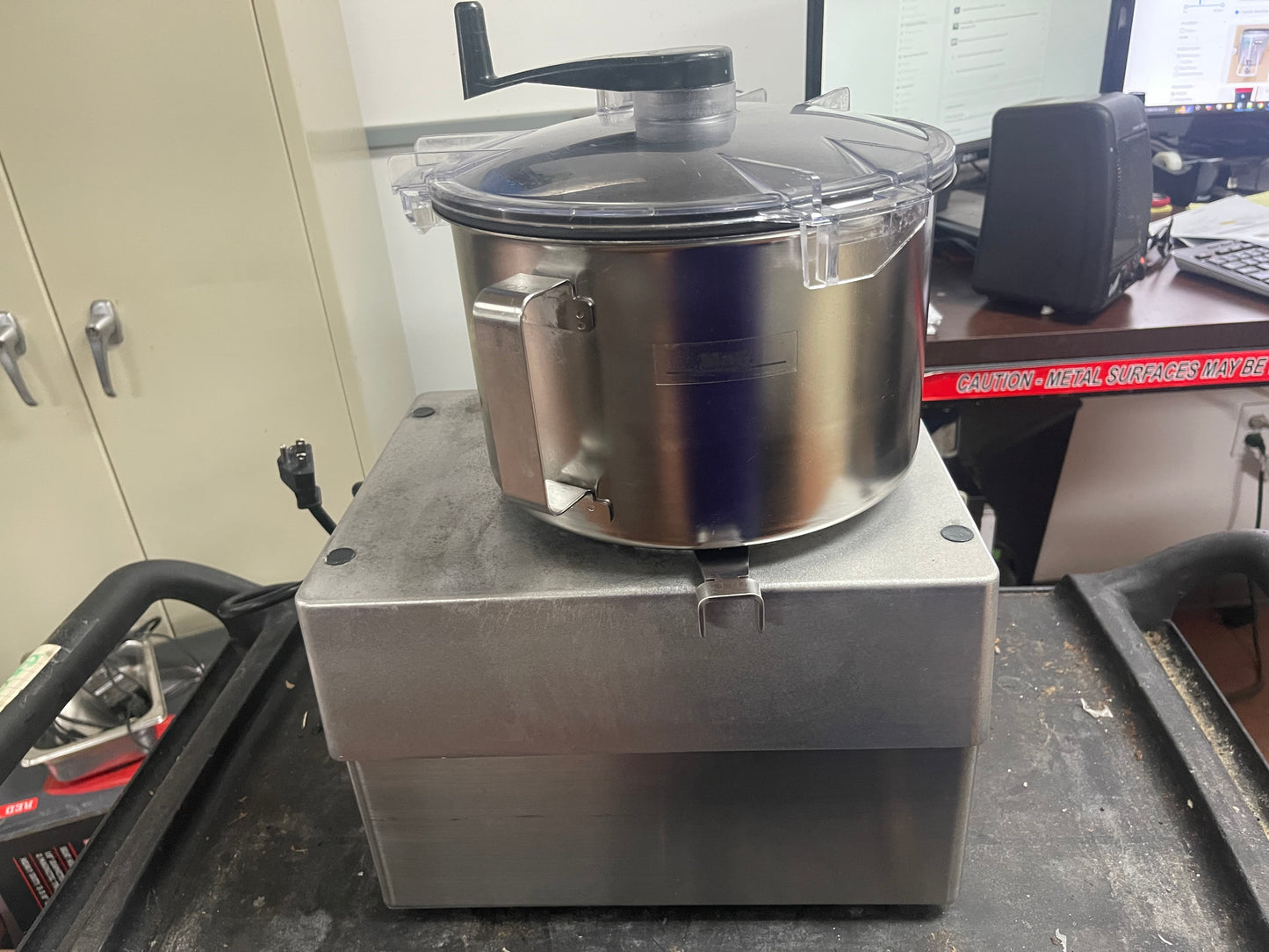 Used 5.8qt Sammic CK-301 Food Processor/Emulsifier w/ 9-1/2" Diameter Bowl 2HP 120V