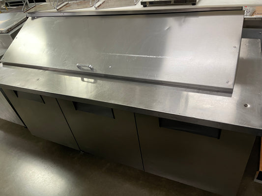 Used True TSSU-72-30M 72" Commercial Refrigerated Sandwich/Salad Prep Table 115V