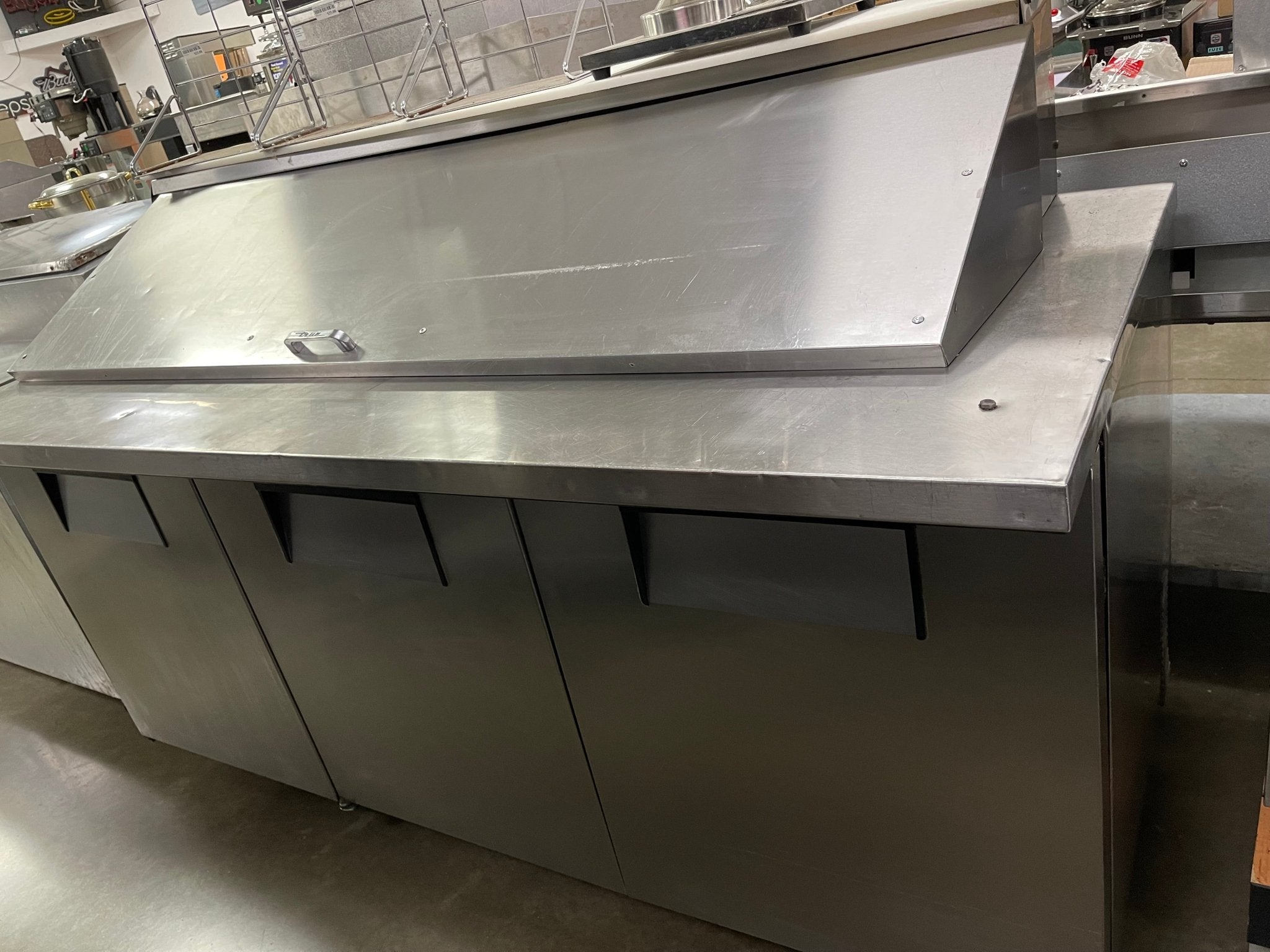 Used True TSSU-72-30M 72" Commercial Refrigerated Sandwich/Salad Prep Table 115V
