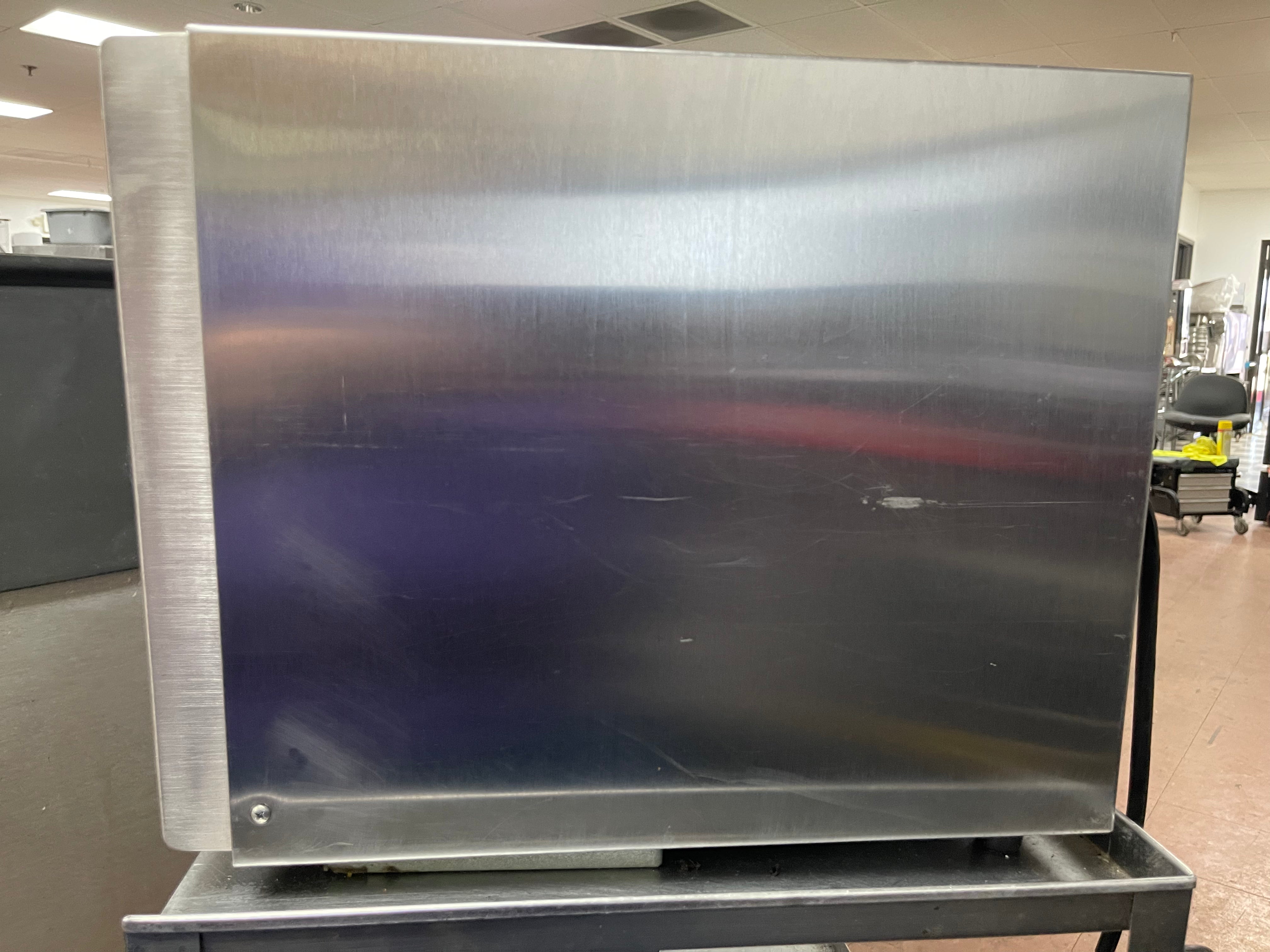 Used Amana RFS10SW2 1000W Stainless Commercial Push Button Microwave 120V