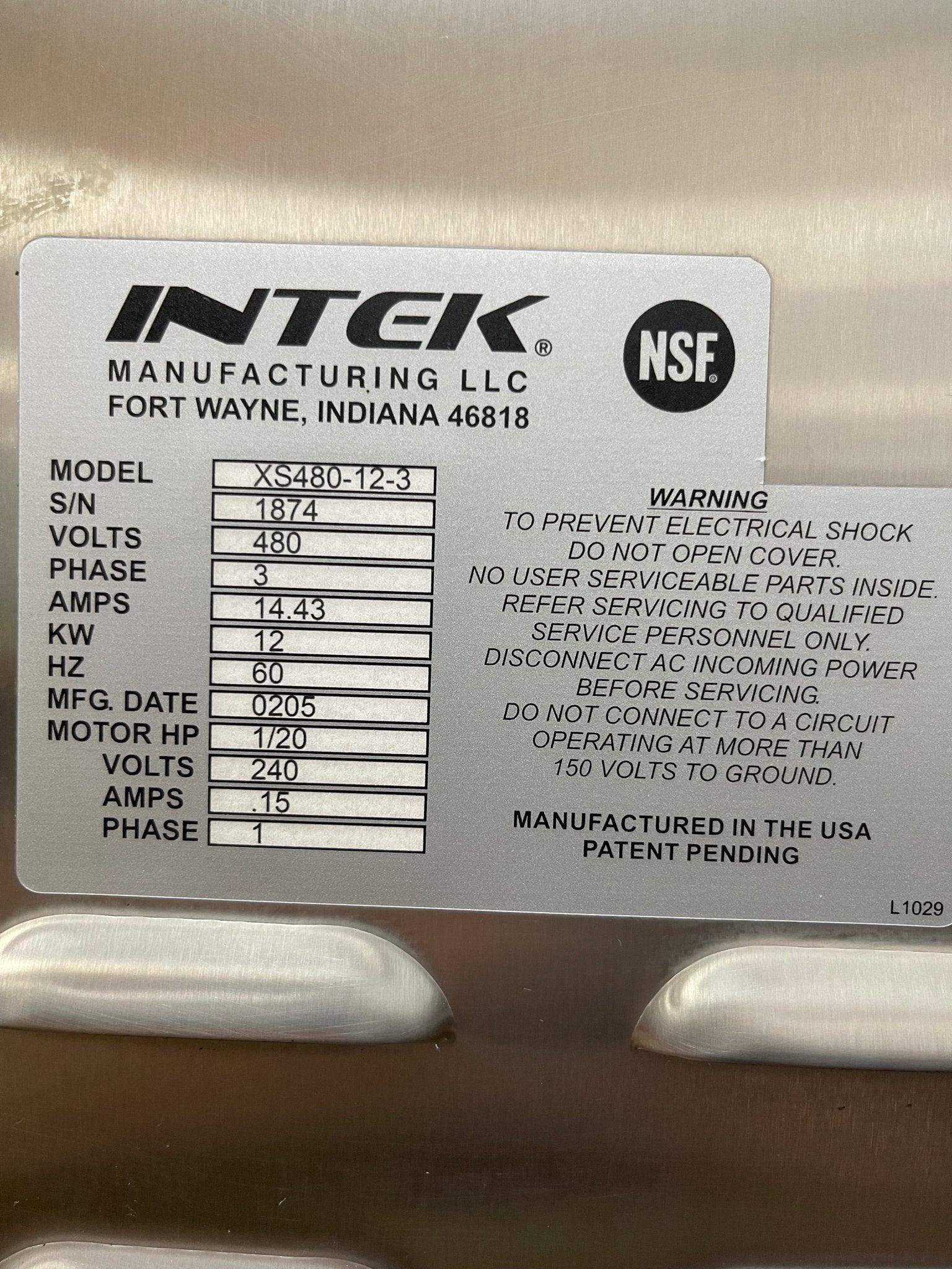 Used Groen XS - 480 - 12 - 3 Intek Commercial Electric Convection Steamer Ovens 480V As - Is - Falcon Restaurant Supply - 16