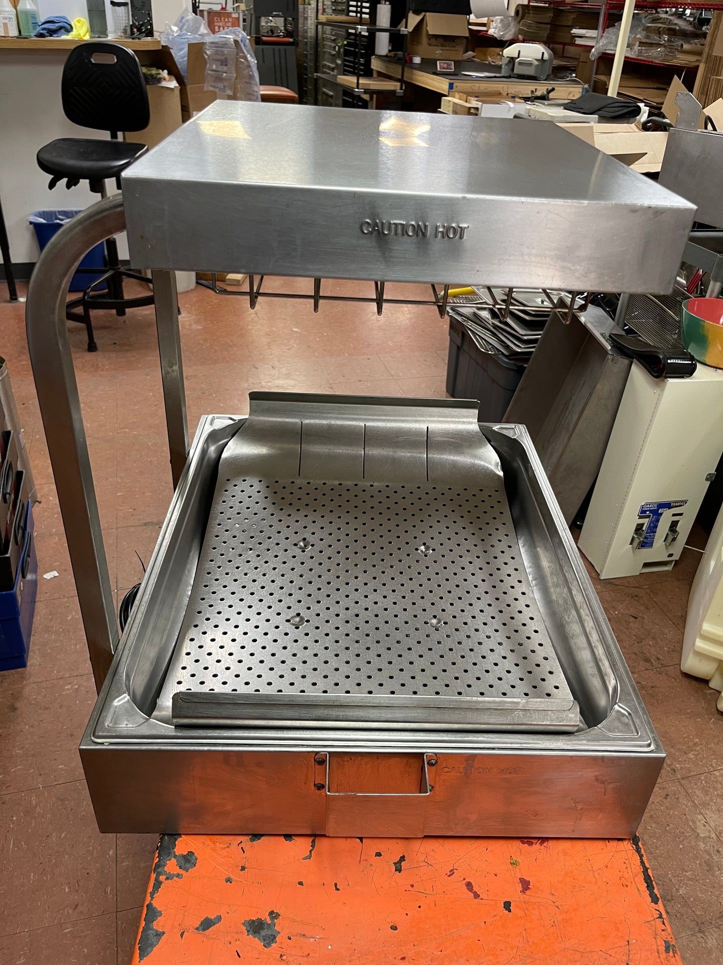 Used Hatco GloRay Commercial Countertop Deep Fryer Heated Holding Dump Station 120V - JS