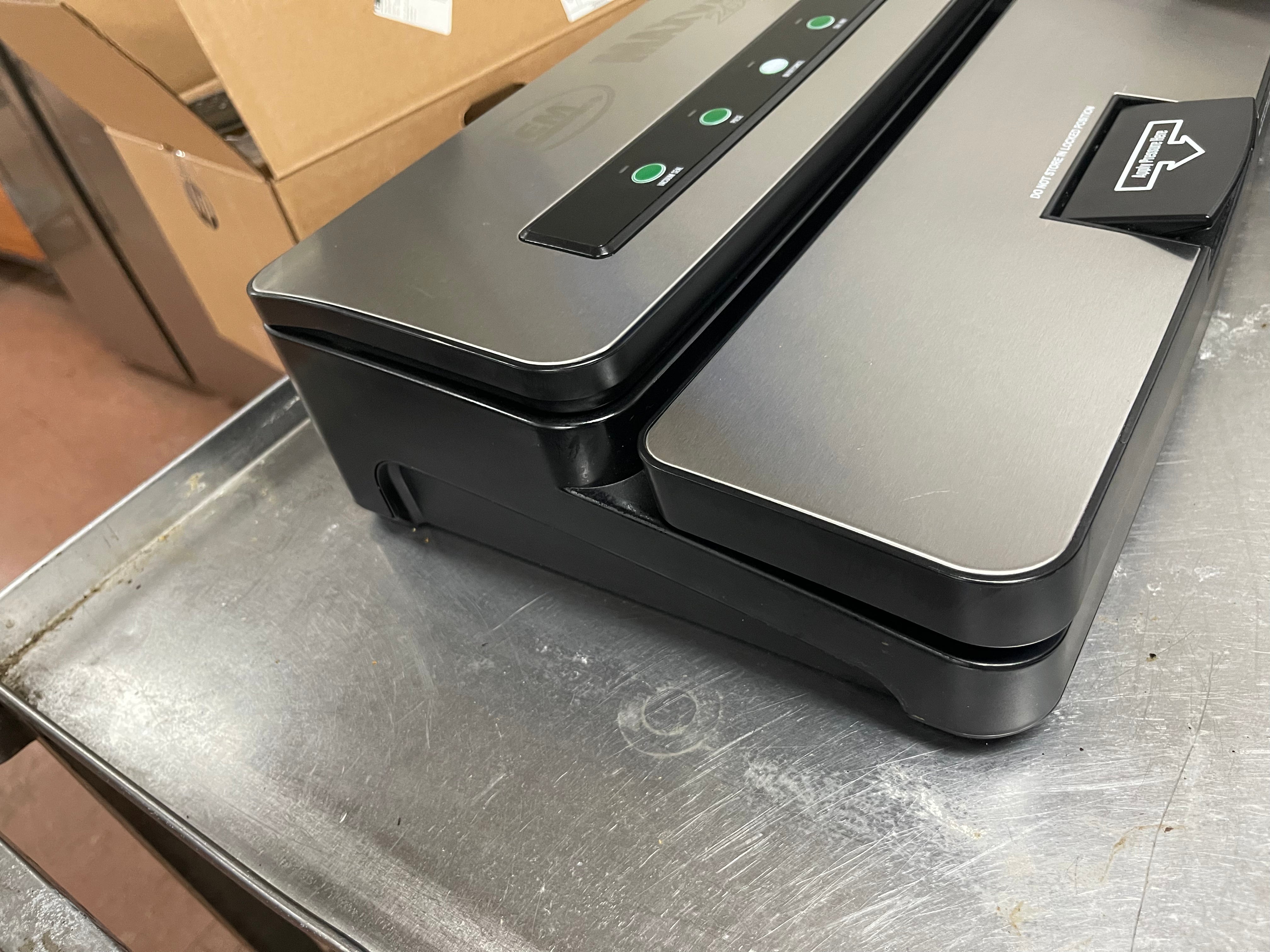 Used LEM MaxVac 250 Vacuum Bag Sealer 120V