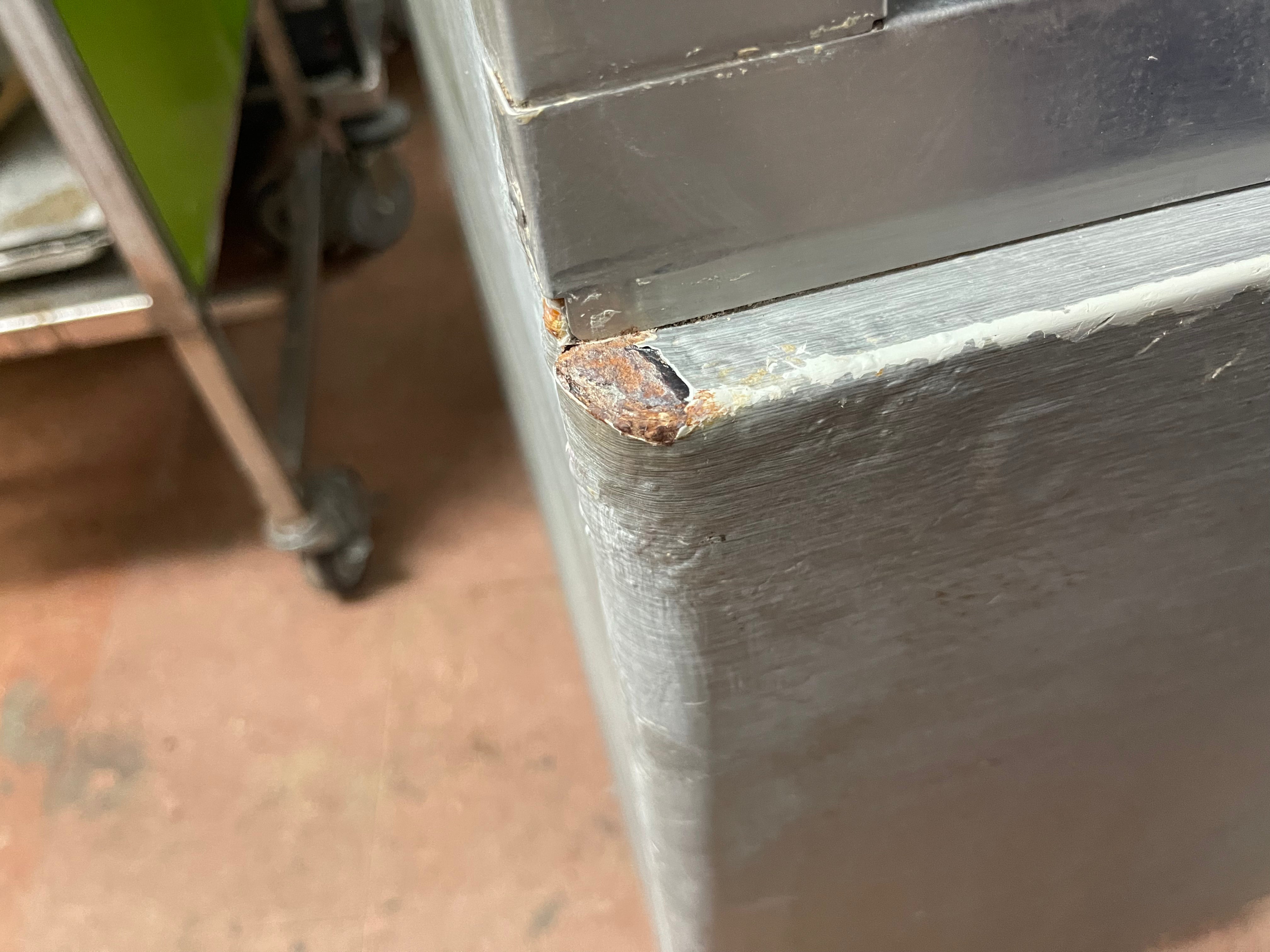 Used Hoshizaki B-300PF 22" Ice Storage Bin with Galvanized Steel Finish 300lb