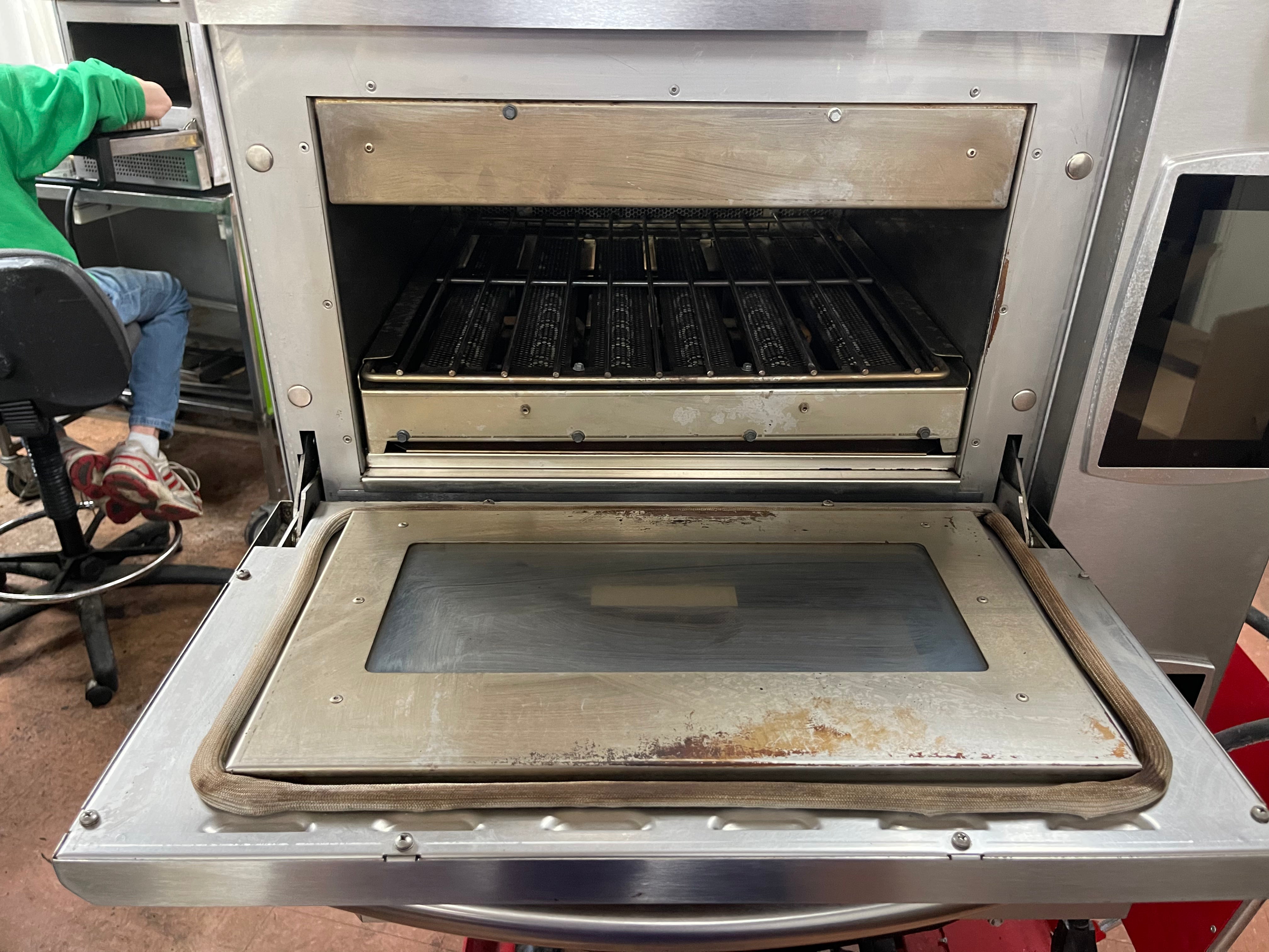 Used Ovention Double MILO MILO2-16 High Speed Impingement/Infrared Oven 240v 1ph