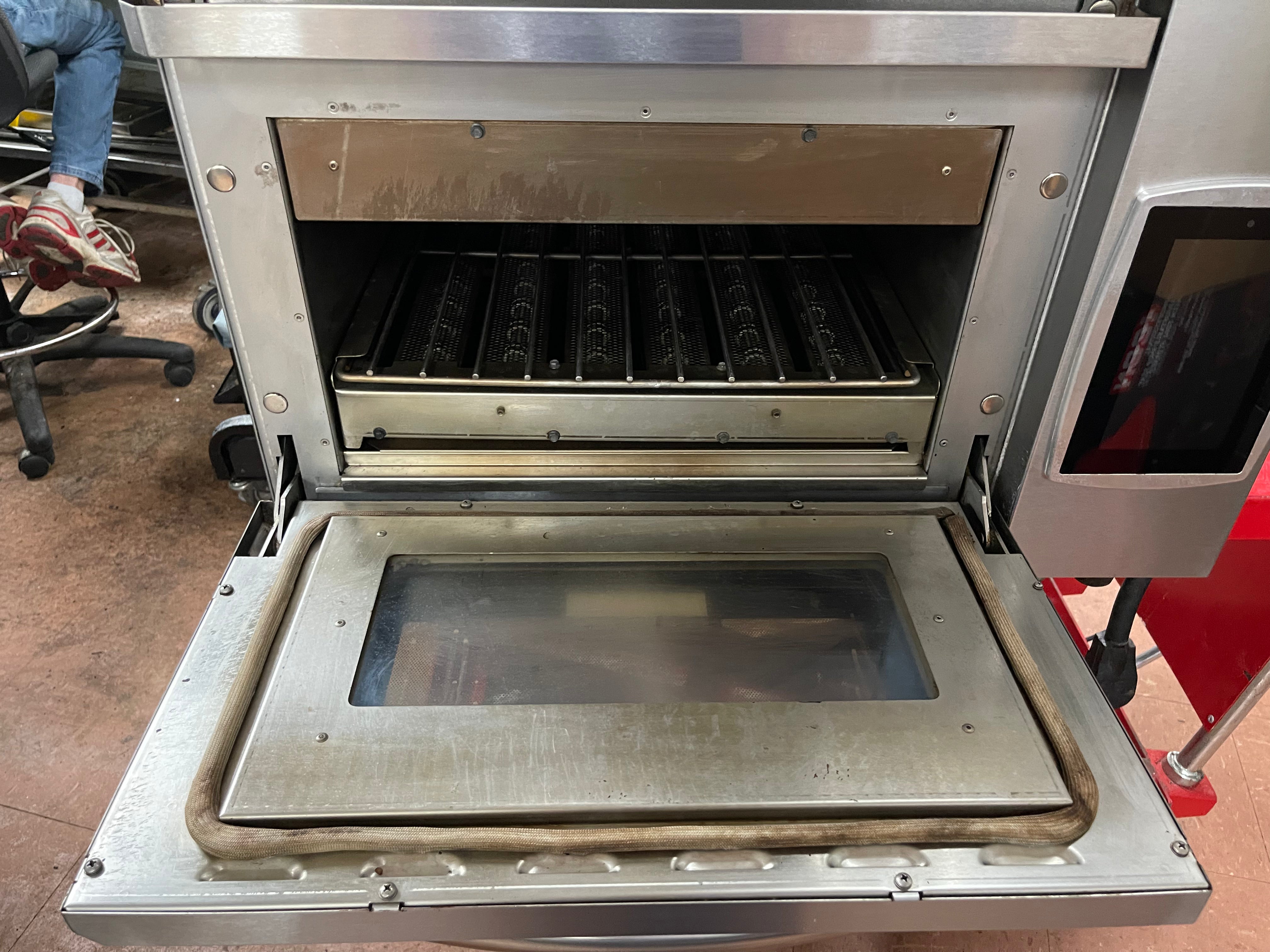 Used Ovention Double MILO MILO2-16 High Speed Impingement/Infrared Oven 240v 1ph