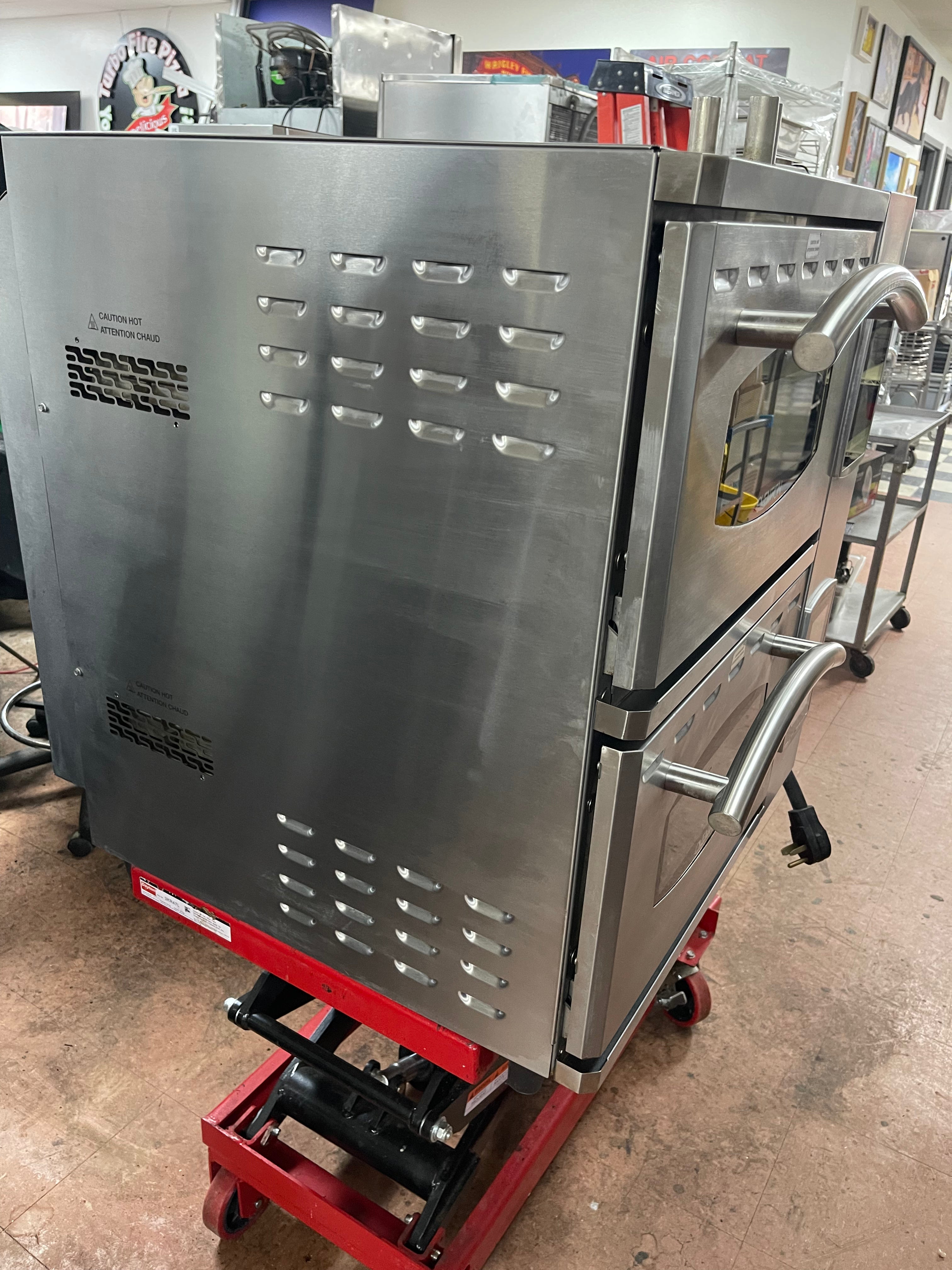 Used Ovention Double MILO MILO2-16 High Speed Impingement/Infrared Oven 240v 1ph