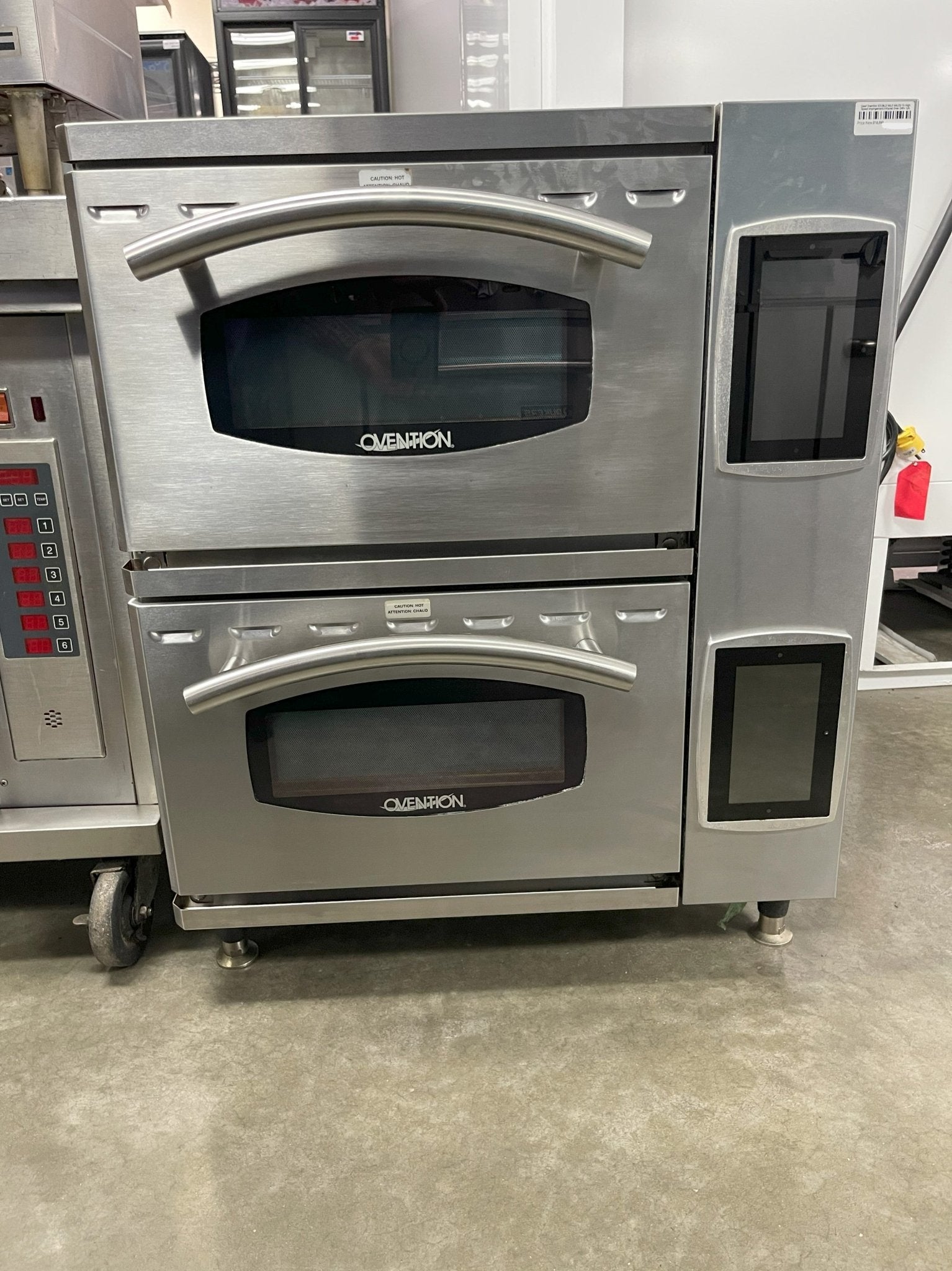 Used Ovention Double MILO MILO2 - 16 High Speed Impingement/Infrared Oven 240v 1ph - Falcon Restaurant Supply - 1
