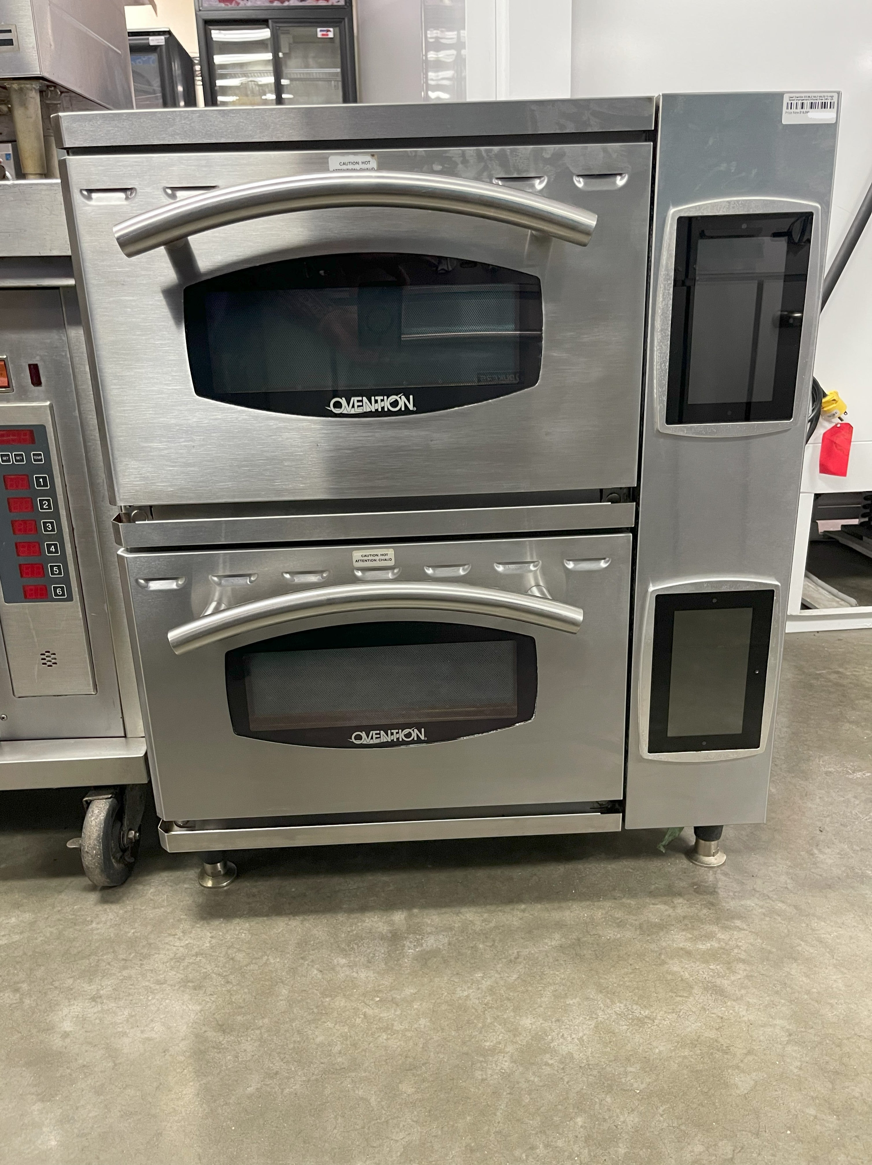 Used Ovention Double MILO MILO2-16 High Speed Impingement/Infrared Oven 240v 1ph