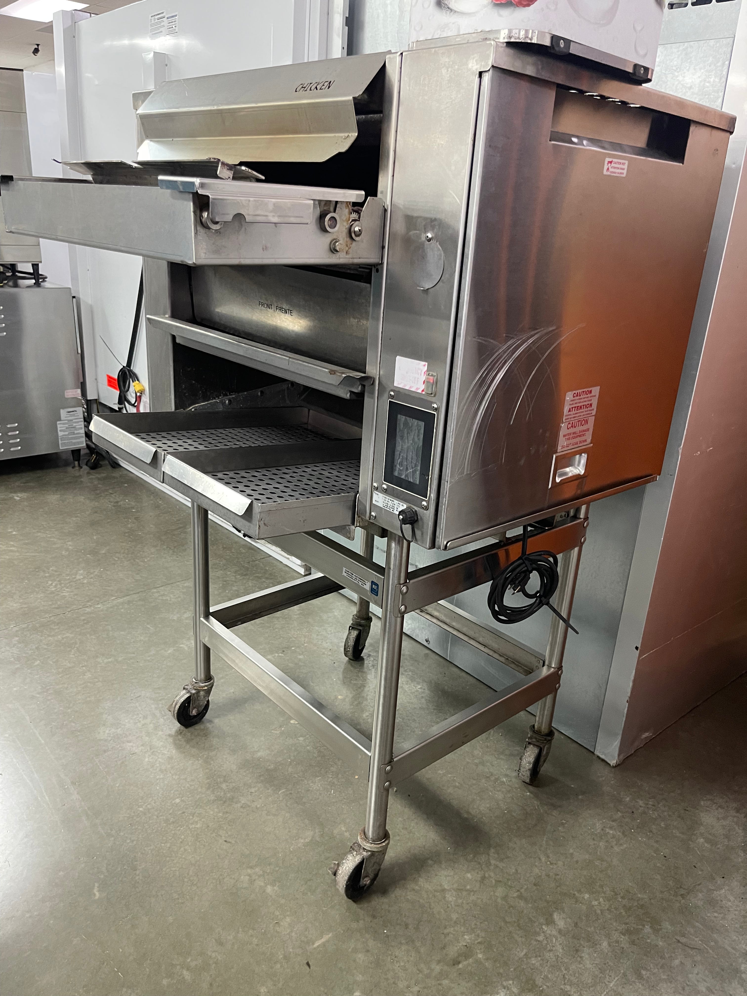 Used Marshall FR1212BG Natural Gas Conveyor Auto Broiler 140.000BTU