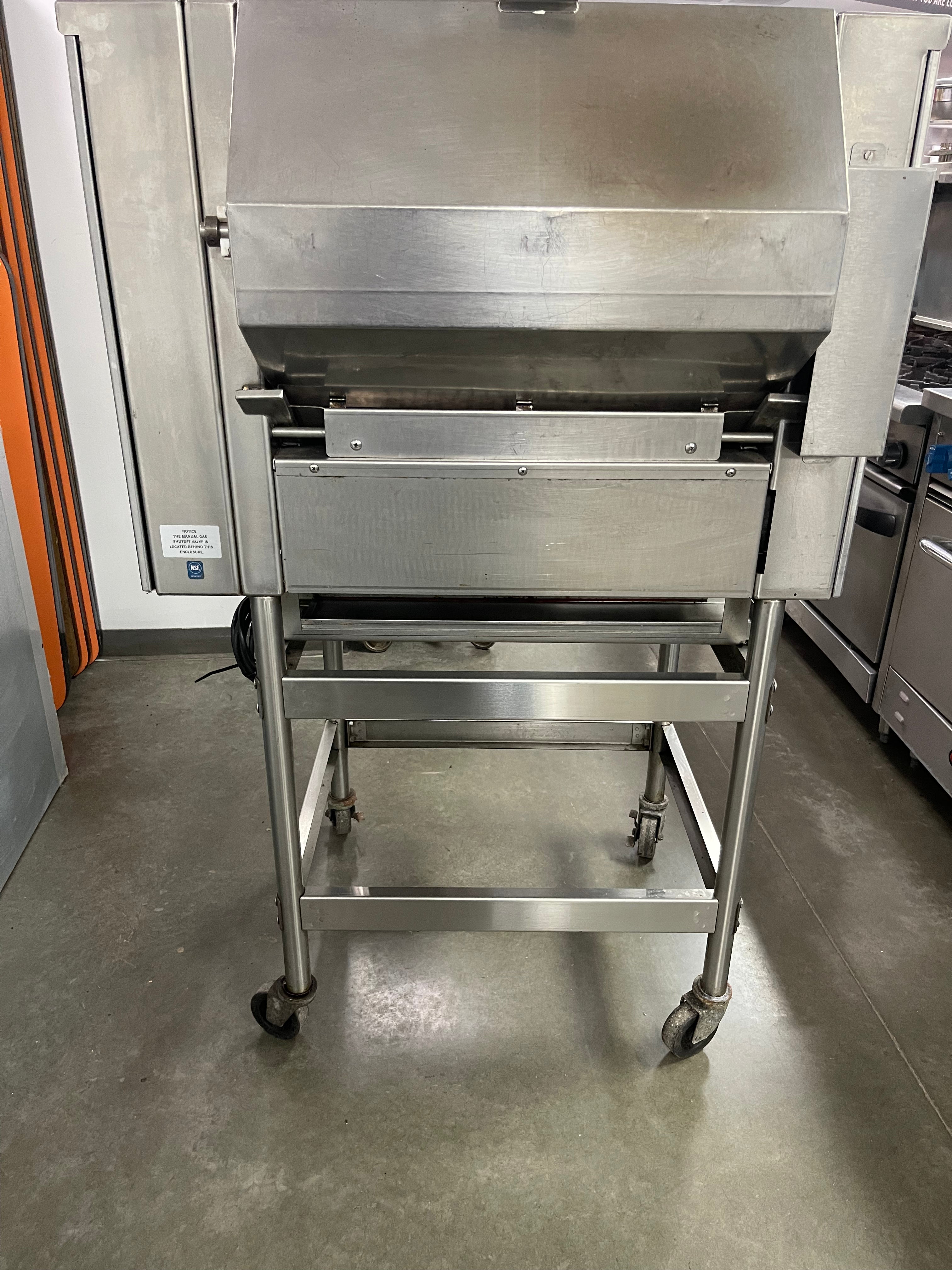 Used Marshall FR1212BG Natural Gas Conveyor Auto Broiler 140.000BTU