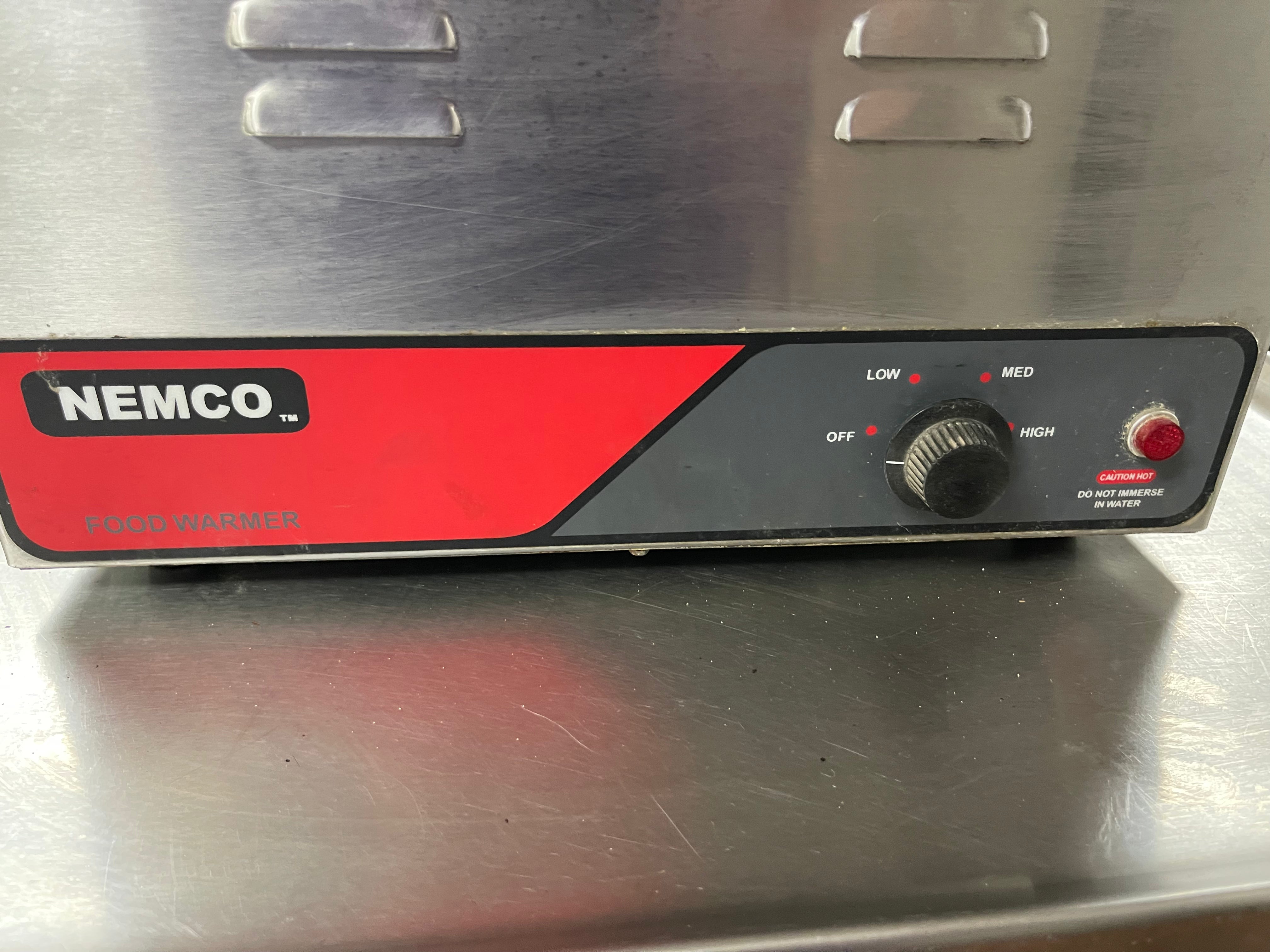 Used Nemco 6055A 12" x 20" Stainless Countertop Food Warmer - 120V, 1200W