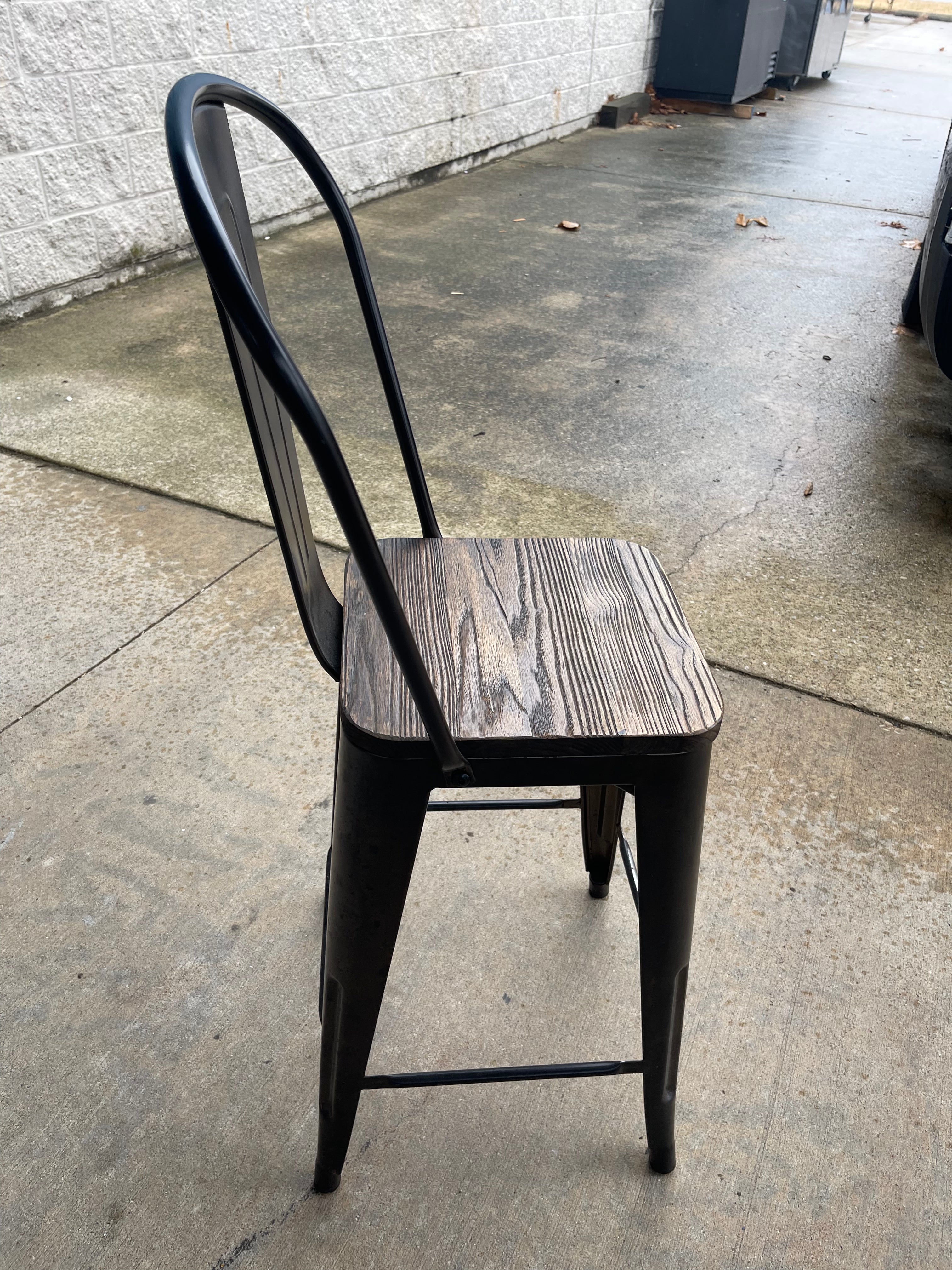 Used Dorel S004107 Counter Height Metal Stool Chair - SS291