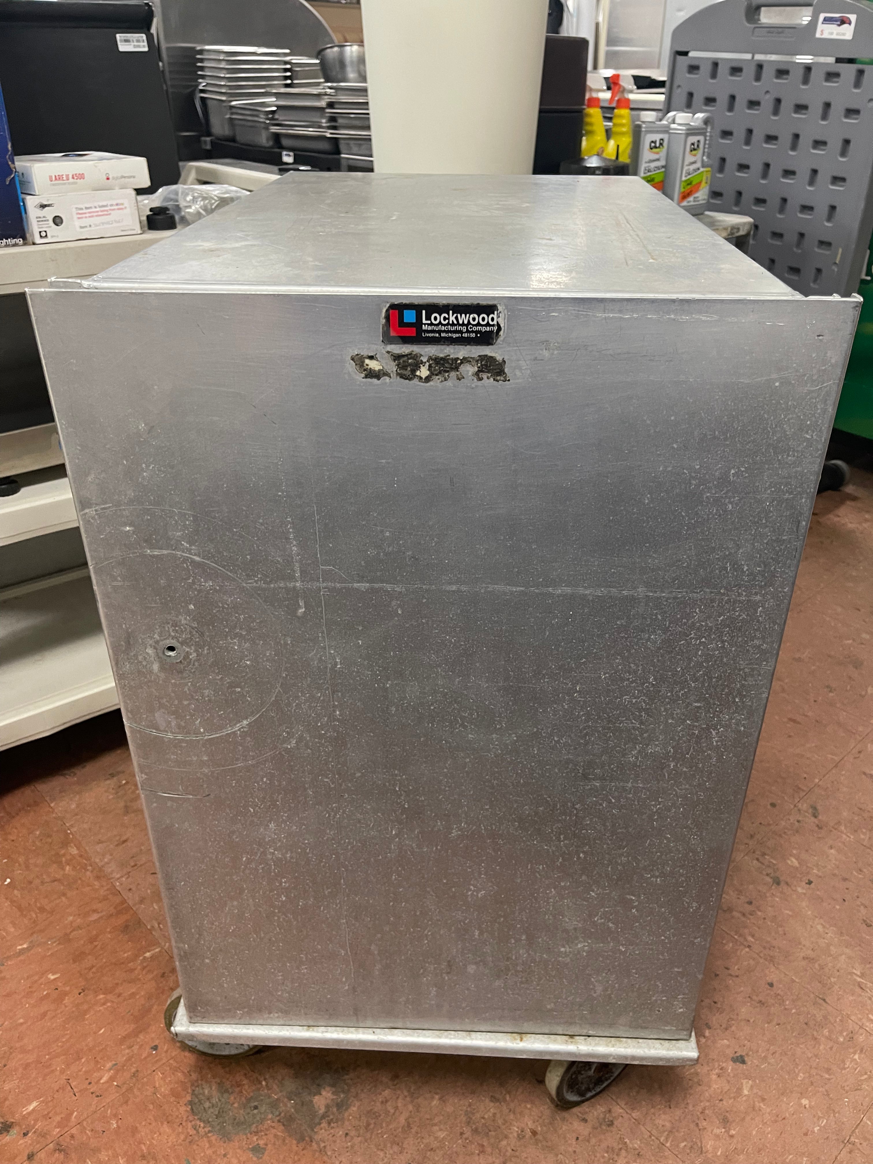 Used Lockwood Uninsulated 20 Rack Mobile Holding Cabinet Non Heated - SS294