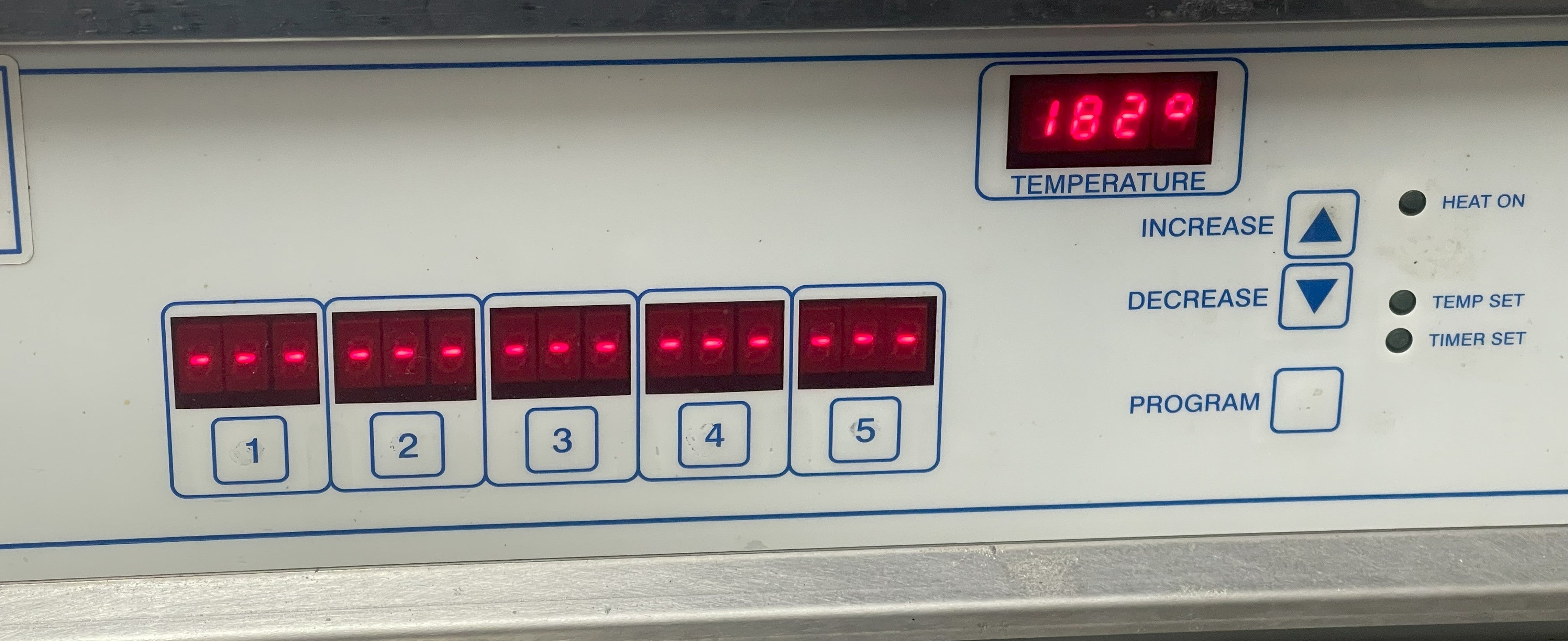 Used Henny Penny HC-903 CDT Heated Holding Pass Thru Cabinet with Flip Doors and Timers 120V